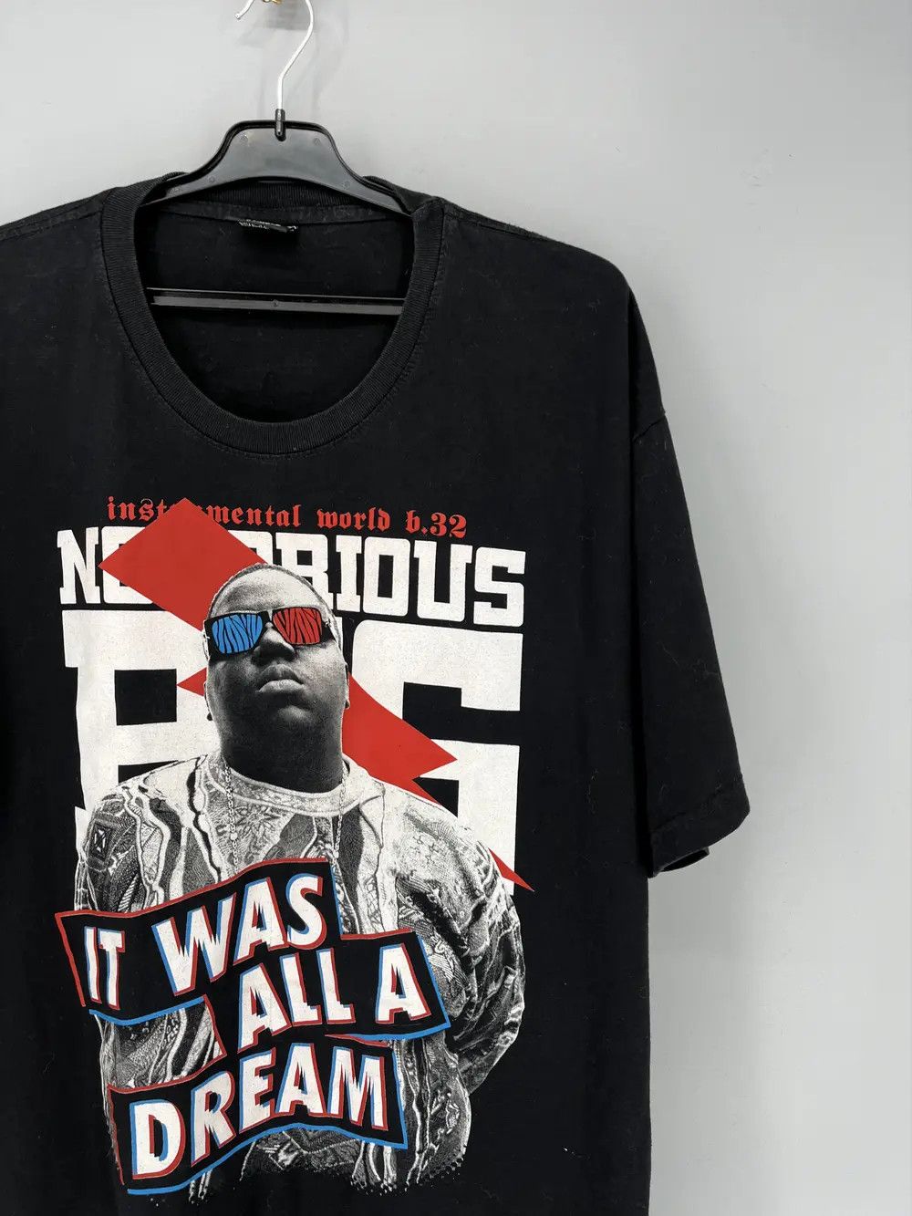 Band Tees Vintage The Notorious BIG IT WAS ALL A DREAM tee Size US XXL / EU 58 / 5 - 5 Thumbnail
