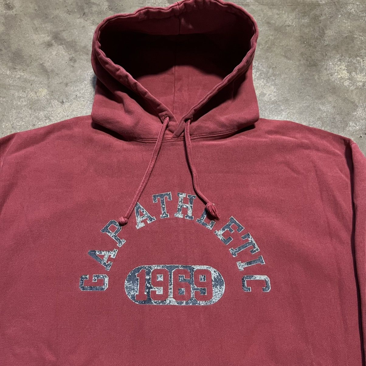 Gap Vintage Gap Athletic Hoodie Sweatshirt Reverse Weave Y2K Size US L / EU 52-54 / 3 - 3 Thumbnail