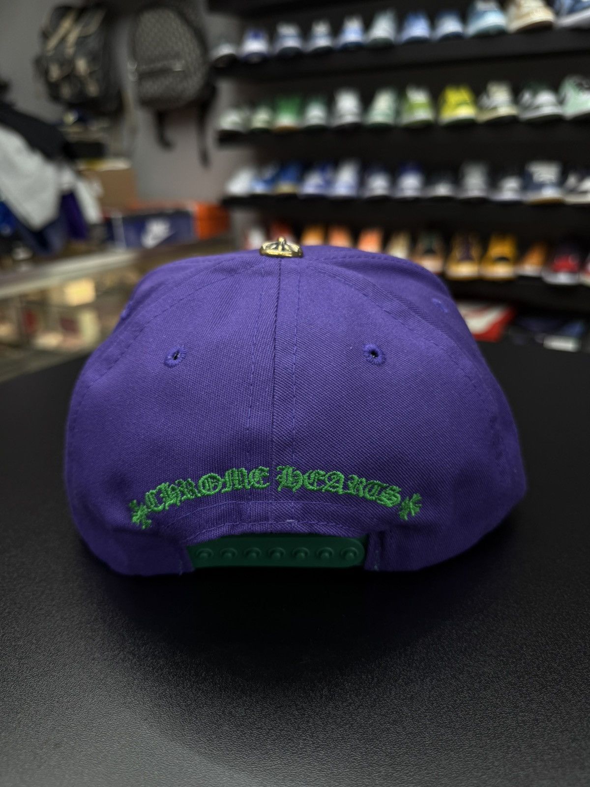Chrome Hearts Chrome Hearts Purple/Green Logo SnapBack New Size ONE SIZE - 7 Thumbnail