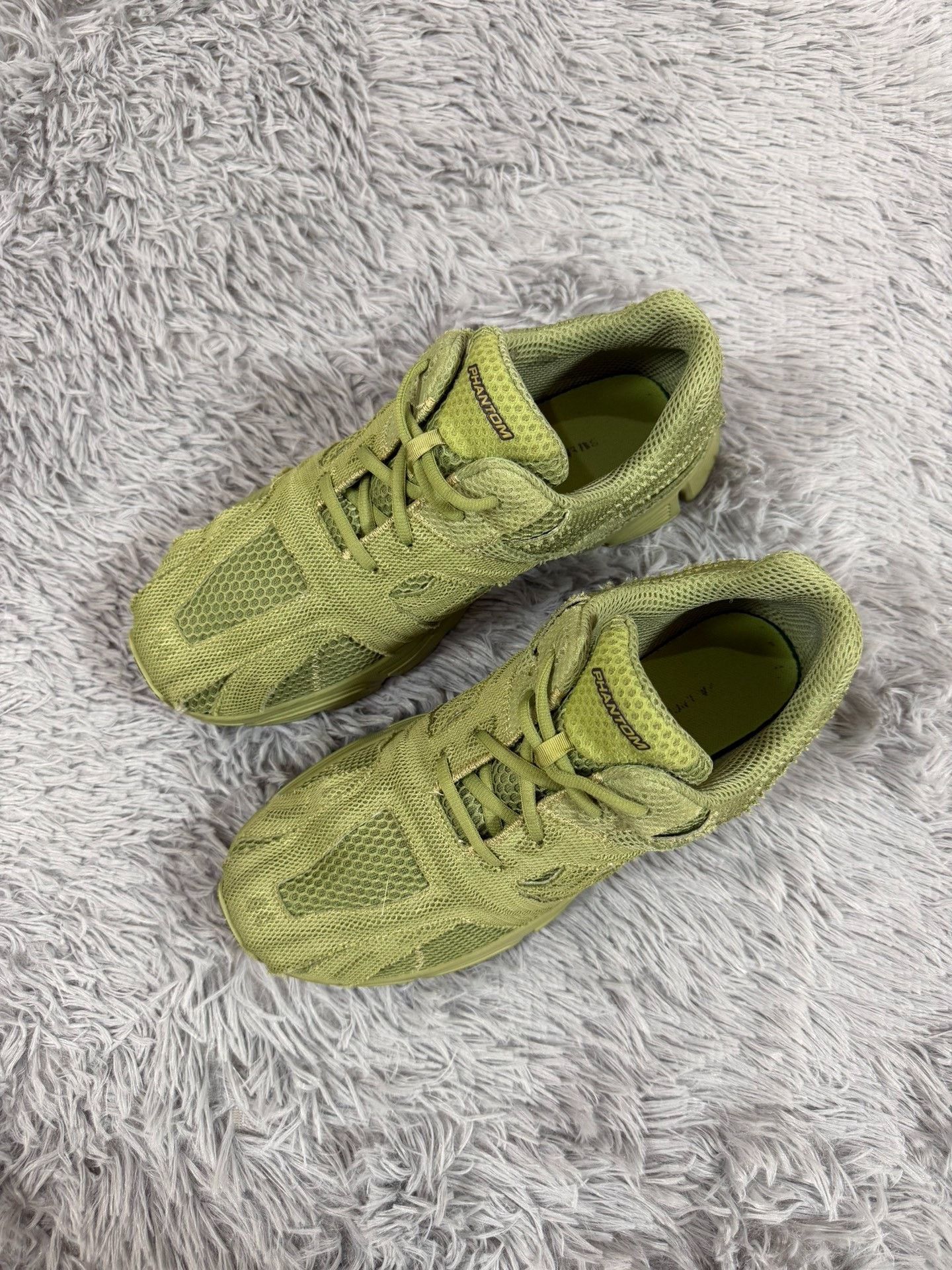 Balenciaga Balenciaga Running Green Lowtop Sneakers 11 Men Size US 11 / EU 44 - 1 Thumbnail