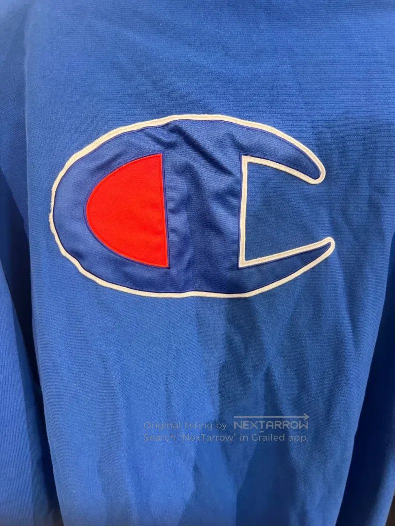 Vetements VETEMENTS Champion Off-Shoulder Destruction Hoodie Size US XS / EU 42 / 0 - 3 Thumbnail