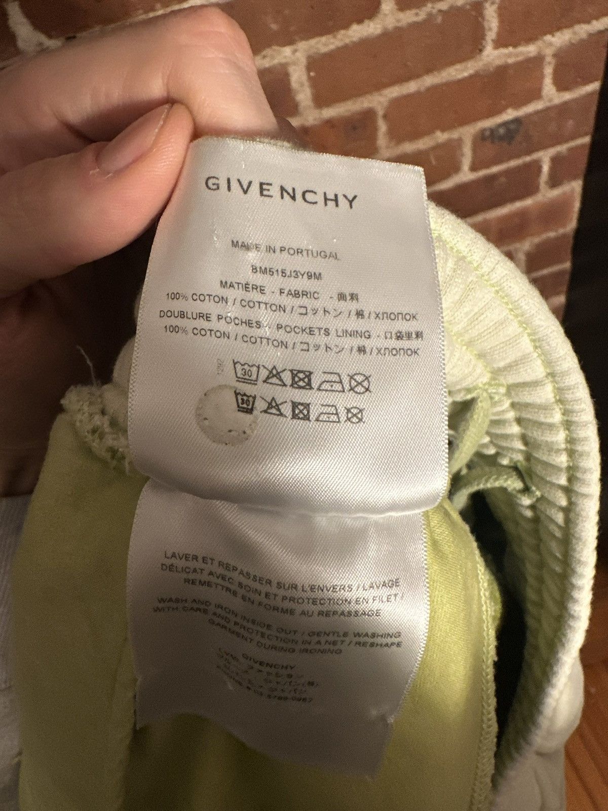 (B).Stroy × Givenchy SS/23 Capsule collection Global Peace Shorts Size US 30 / EU 46 - 14 Thumbnail