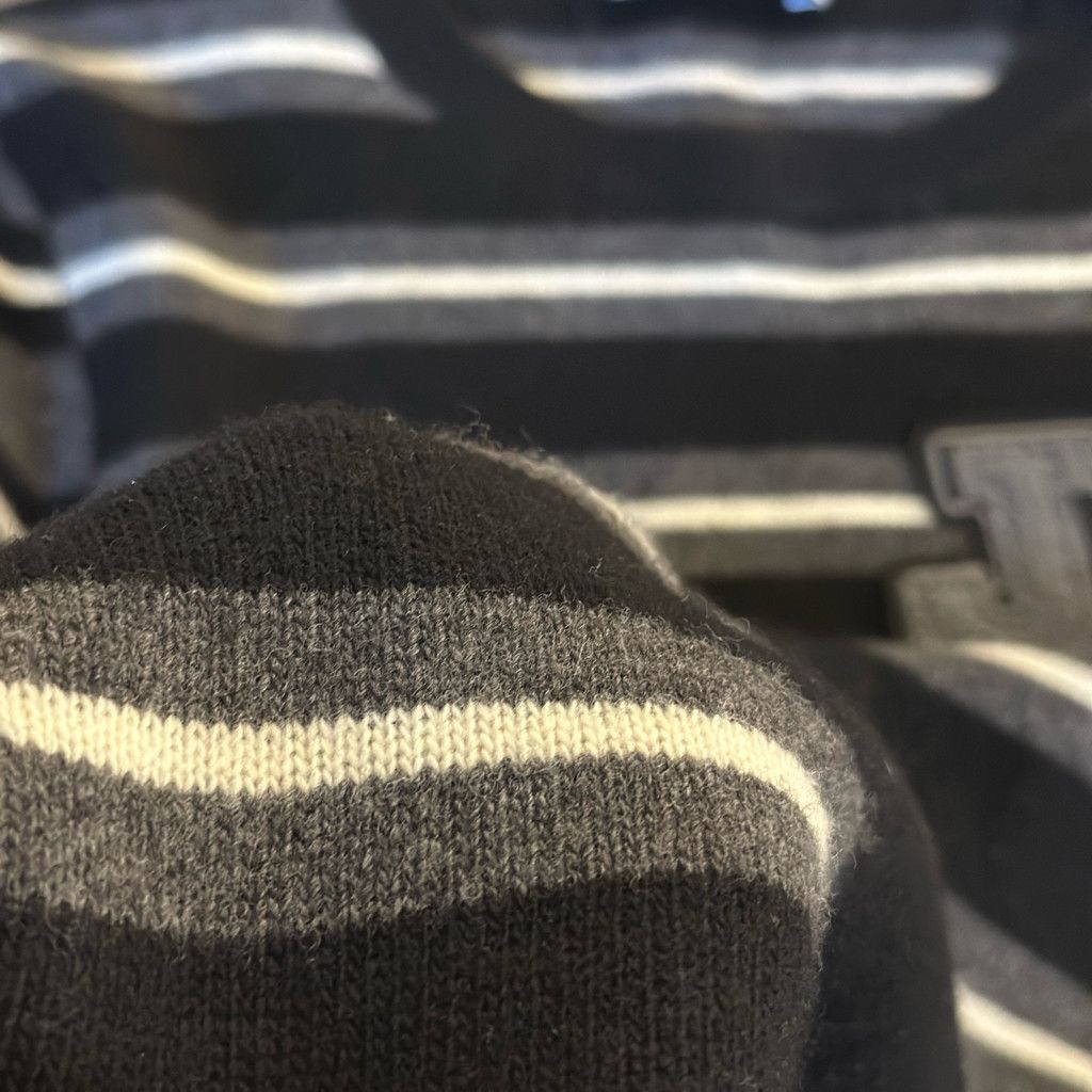 JW Anderson JW Anderson Logo Patch Stripe Crew Knit Size S / US 4 / IT 40 - 5 Thumbnail