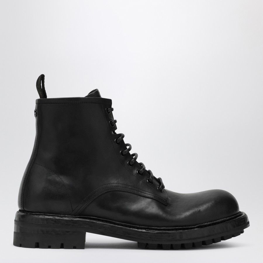 Dior o1d2blof0226 Leather Ankle Boots in Black Size US 8 / EU 41 - 1 Thumbnail