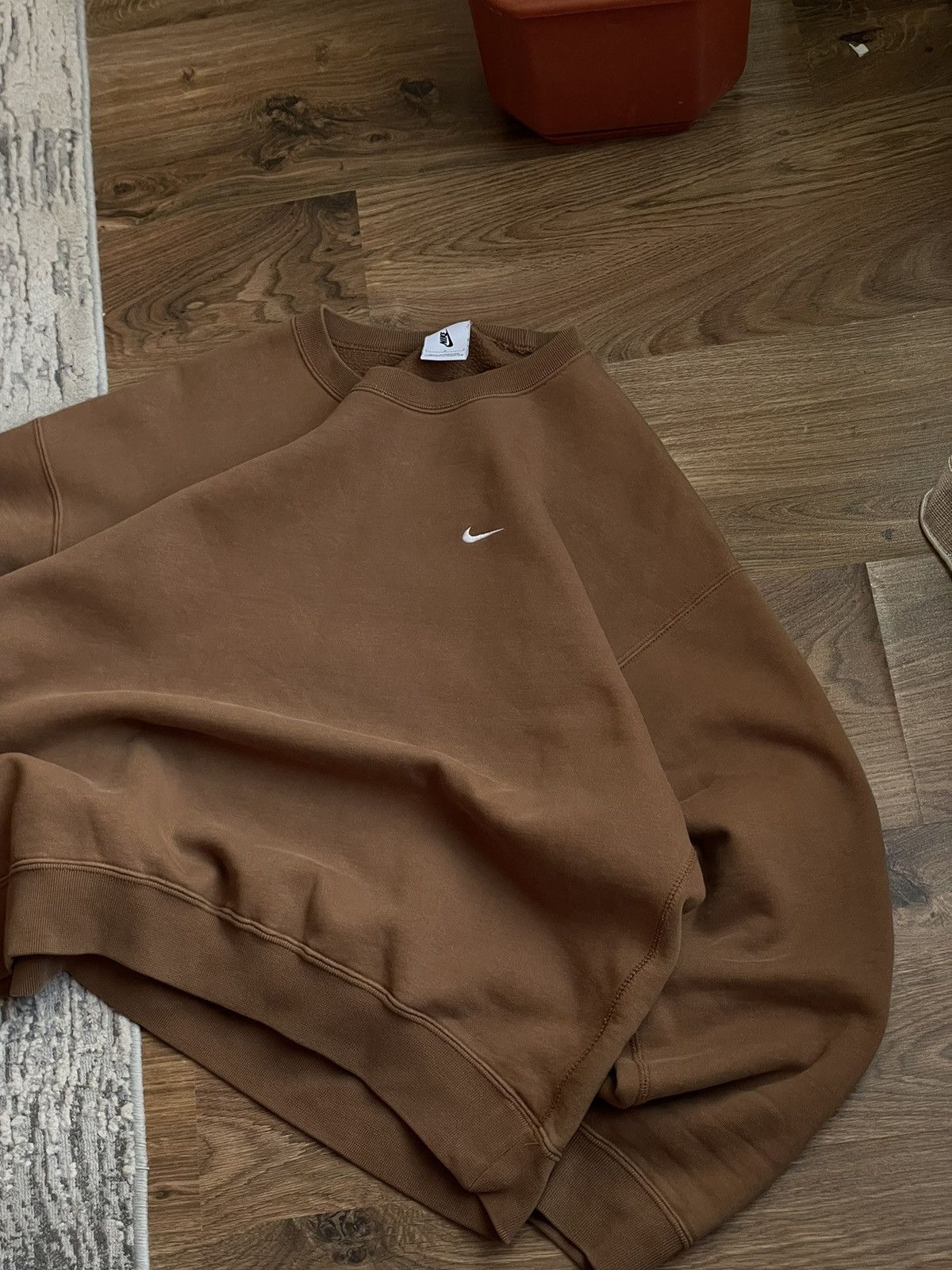 Nike × Vintage Nike boxy fit sweatshirt vintage style Size US L / EU 52-54 / 3 - 3 Thumbnail