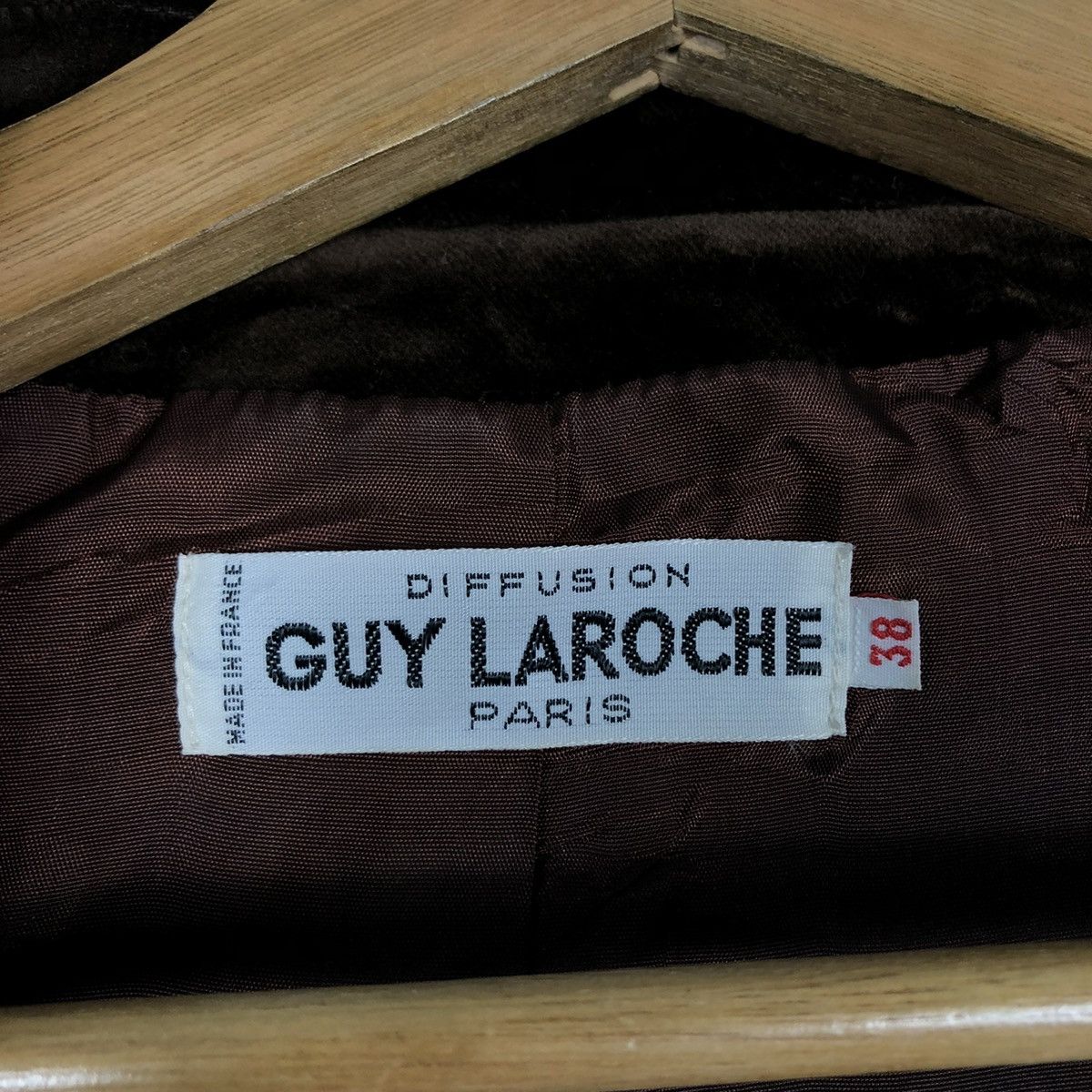 Vintage 🔥VINTAGE CROPPED VELVET JACKET DIFFUSION GUY LAROCHE PARIS Size XS / US 0-2 / IT 36-38 - 17 Thumbnail