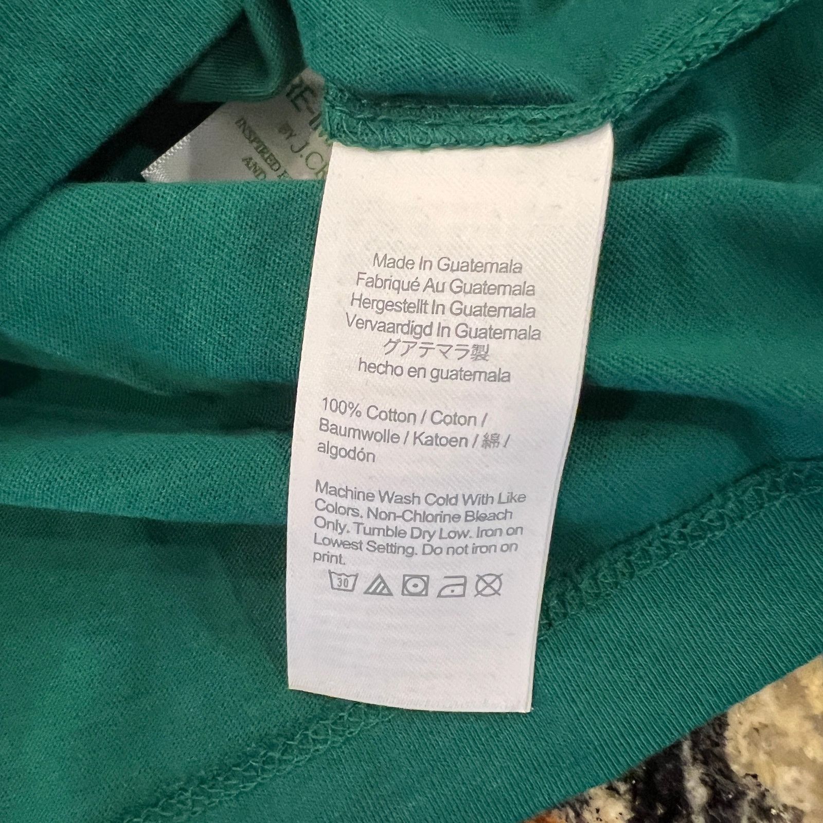 J.Crew NWT J. Crew Men's Green W/ Christmas St. Bernard Tee SIZE XL Size US XL / EU 56 / 4 - 7 Thumbnail