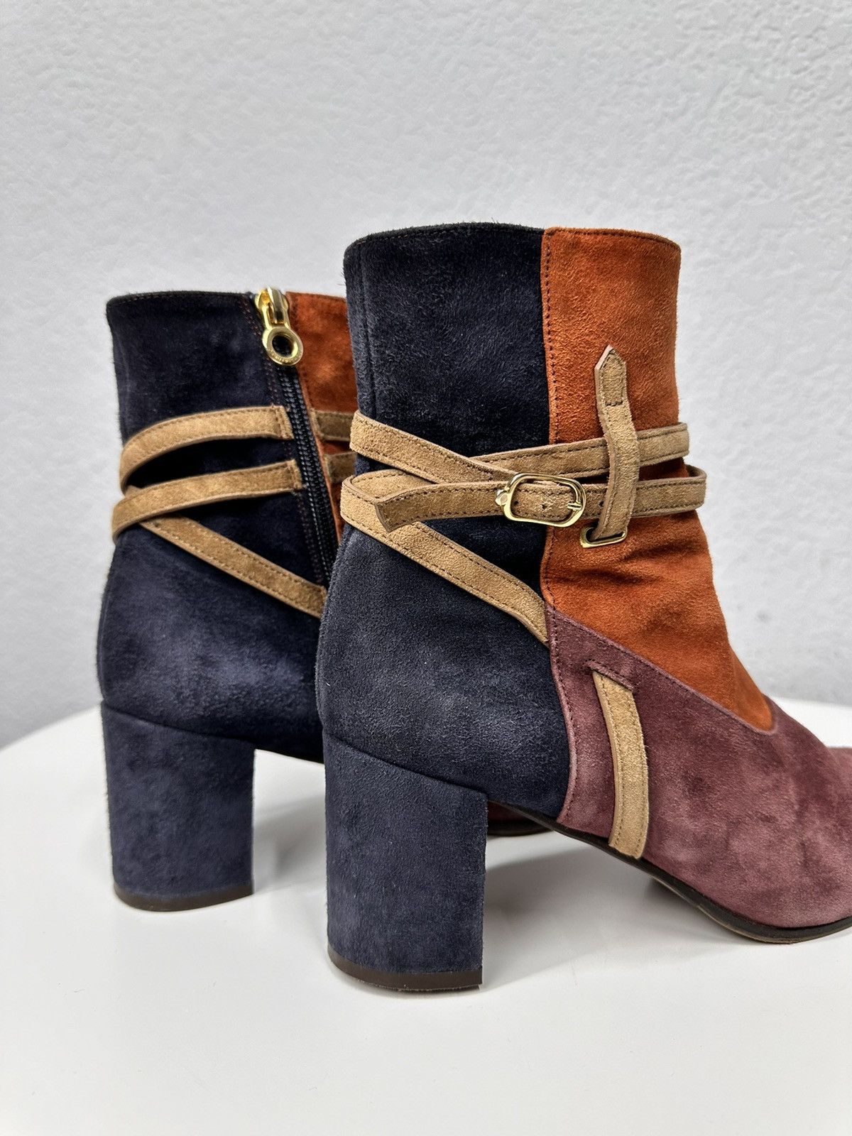14th Addiction Vintage Leather AS 98 Boots Style Avantgarde Y2K margiela Size US 7 / IT 37 - 9 Thumbnail