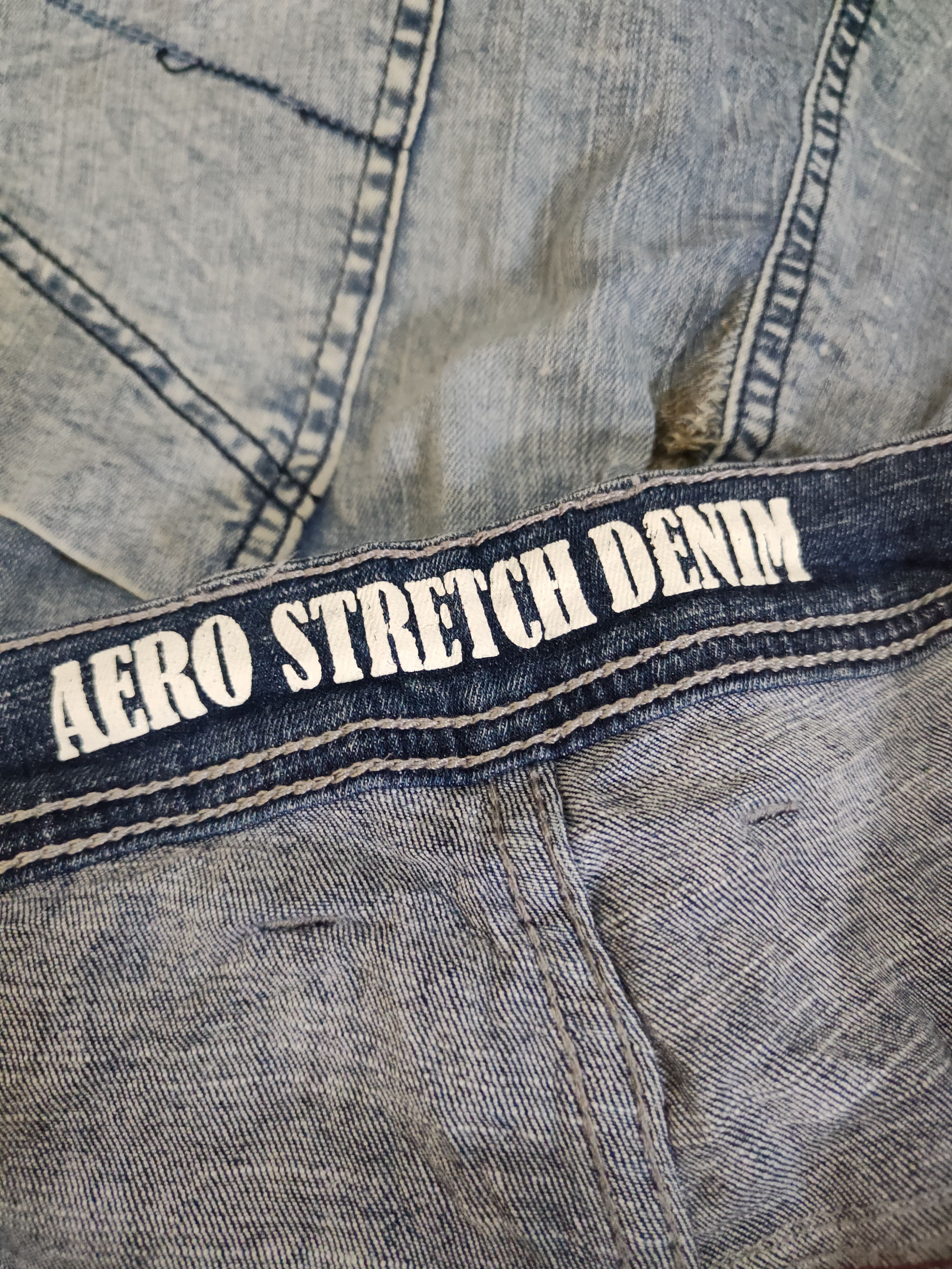 Japanese Brand FieldCore Dark Blue Distressed Ripped cargo Jeans #W1962 Size US 36 / EU 52 - 13 Thumbnail