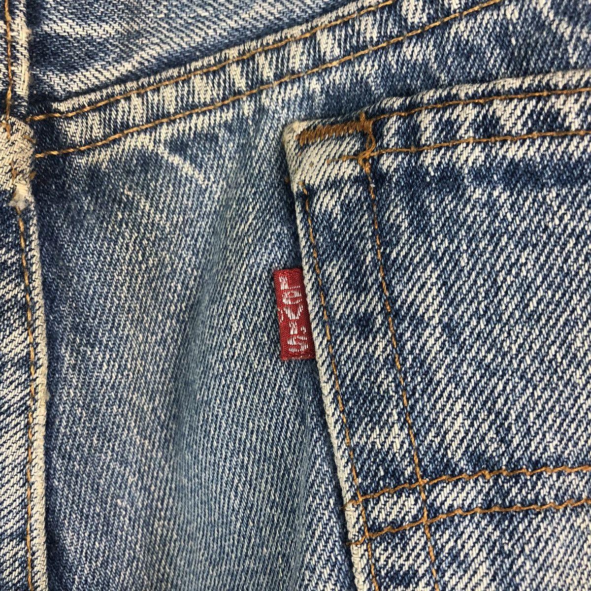 Levi's 80' Levis vintage Blue Denim Pants #A2572 Size US 39 - 20 Thumbnail