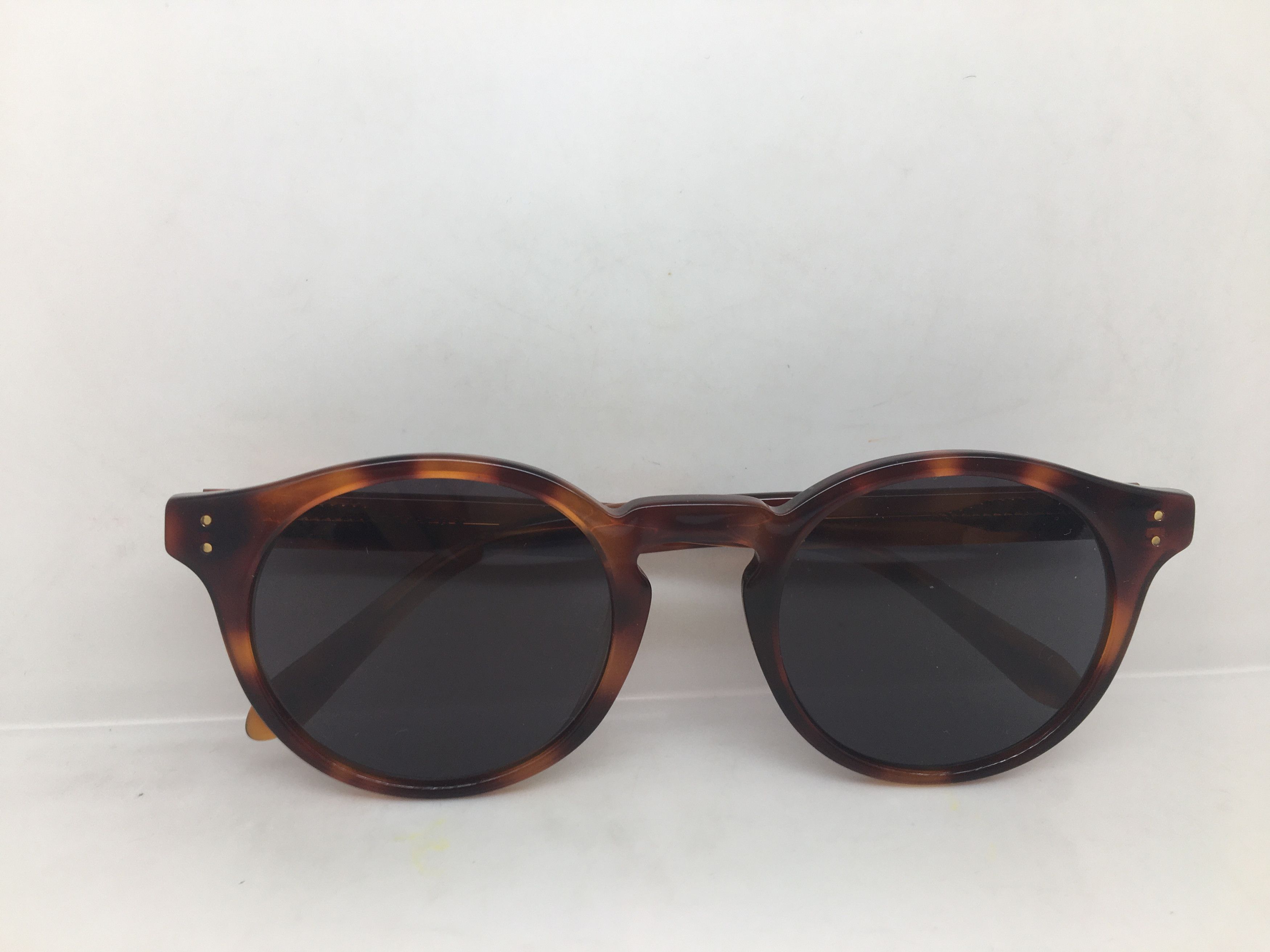 Other Ellery Handmade Tortoise ARTSTOCRST Round Sunglasses Size ONE SIZE - 7 Thumbnail