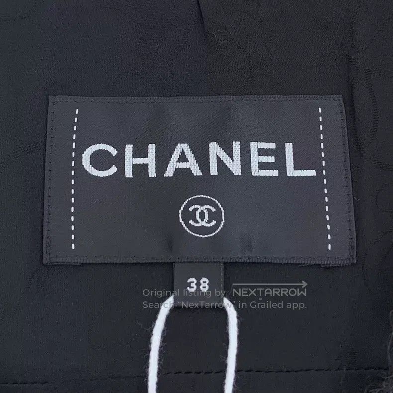 Chanel Chanel Black golden wool braided tweed hooded long-sleeved Size XS / US 0-2 / IT 36-38 - 5 Thumbnail