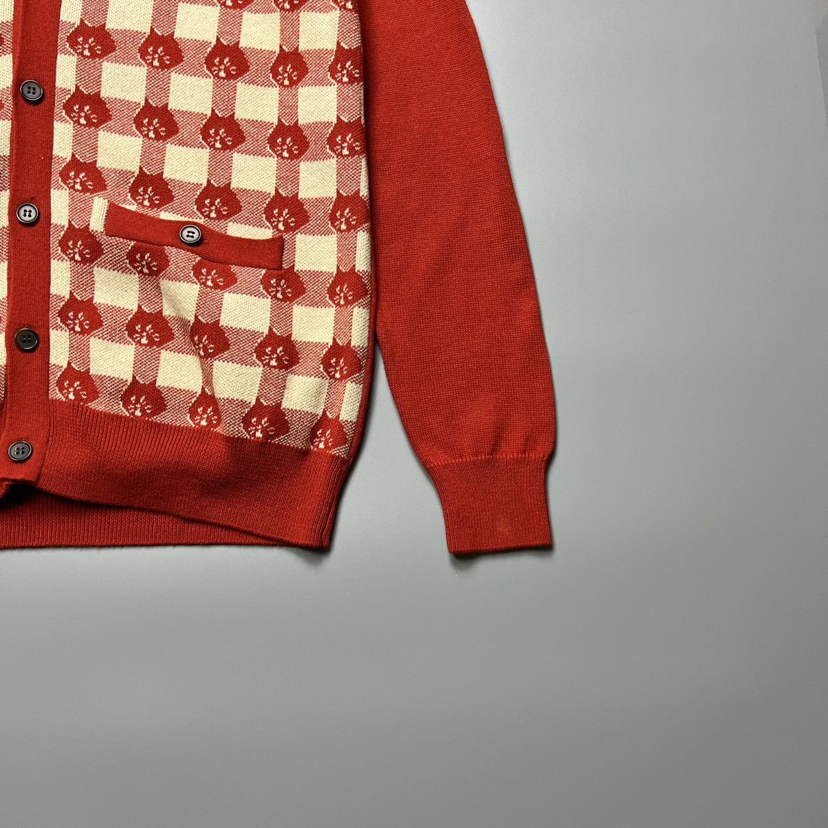 Ne-Net Ne-Net Head cat knitted Cardigan Size US S / EU 44-46 / 1 - 6 Thumbnail