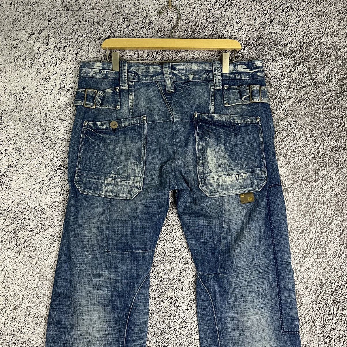 G-Star × Vintage 🔥VINTAGE🔥 G Star Raw Denim patch work Jeans kbwg 100 south Size US 36 / EU 52 - 12 Thumbnail
