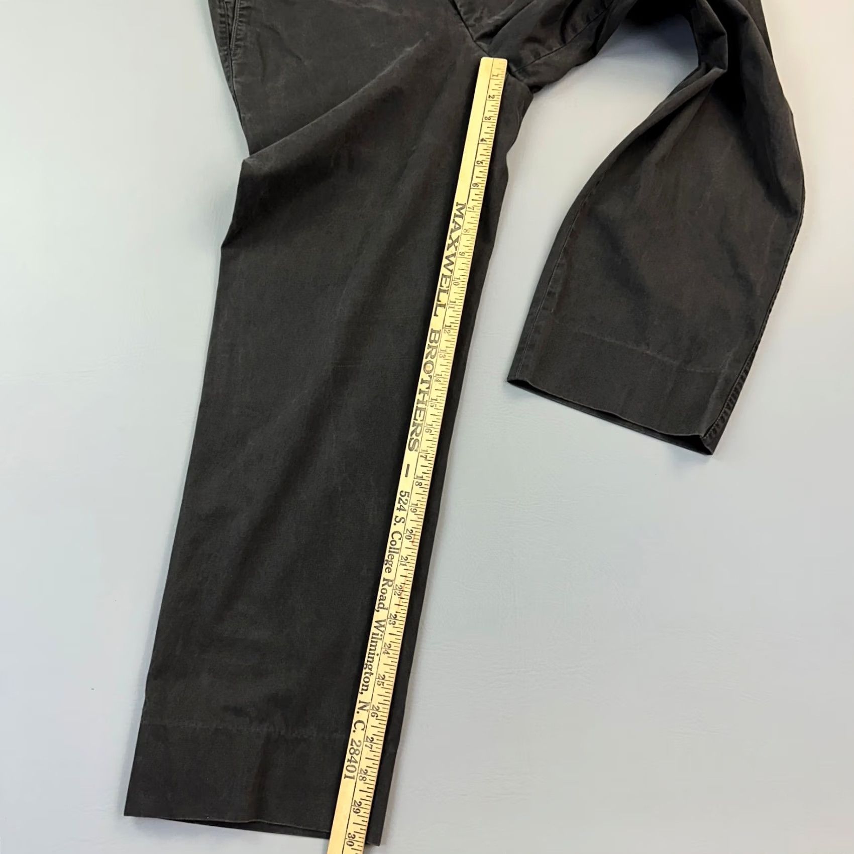 Vintage Hiltl Pants Mens 36x30 Gray Doyle Ultimate Trouser Dress Chino Stretch Casual Pants Regular Gray 36 Mens Vintage N/A Size US 36 / EU 52 - 2 Thumbnail