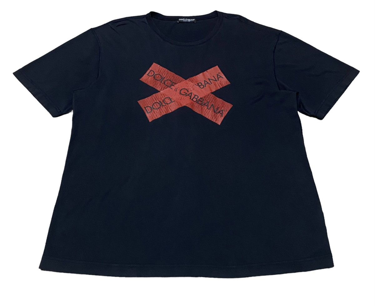 Designer × Dolce & Gabbana × Vintage Rare Design Vintage Dolce & Gabbana Baggy T-shirt 2000s Size US XL / EU 56 / 4 - 1 Thumbnail