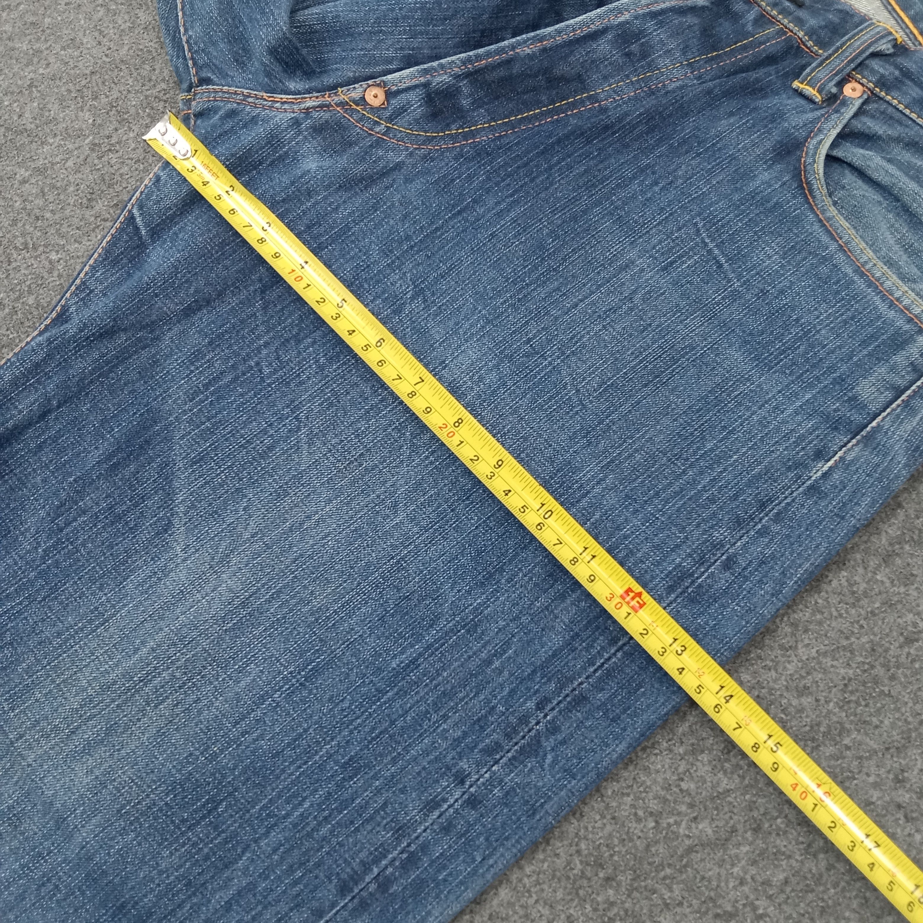 Evisu Evisu Japanese Brand Daicock Custom Art Denim Jeans C258N4 Size US 32 / EU 48 - 11 Thumbnail