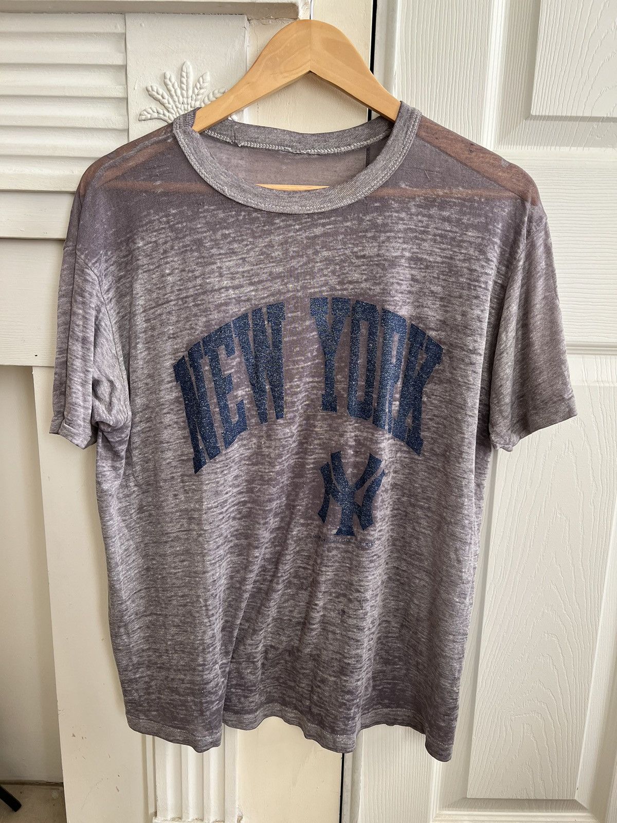 New York Yankees Vintage 1987 Yankees T Shirt Size US M / EU 48-50 / 2 - 1 Thumbnail