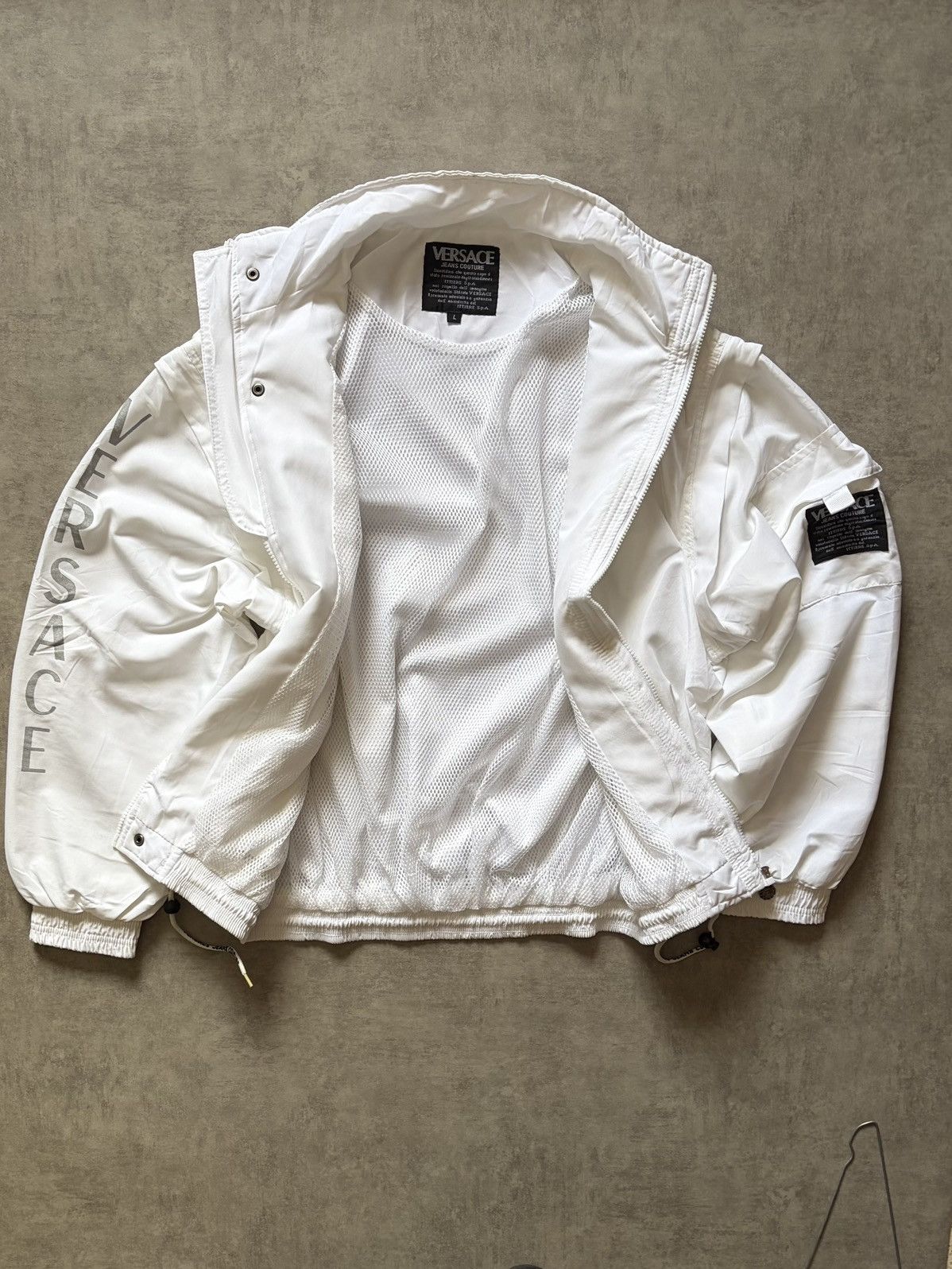 Versace Vintage 90’s VERSACE Jeans Couture Track Suit Set Size US L / EU 52-54 / 3 - 4 Thumbnail