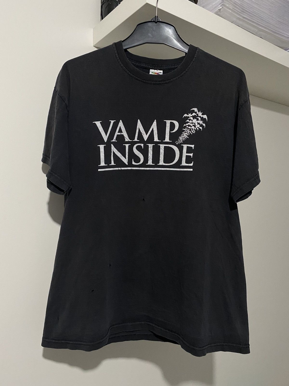 Japanese Brand × Playboi Carti × Vintage Vamp Inside L Playboi Carti Tee distressed washed y2k opium Size US L / EU 52-54 / 3 - 6 Thumbnail