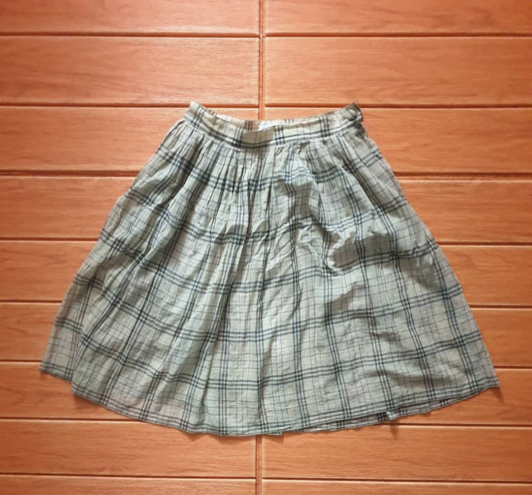 agnes b. Agnes b. Checkered mini skirt Size 27" / US 4 / IT 40 - 1 Thumbnail