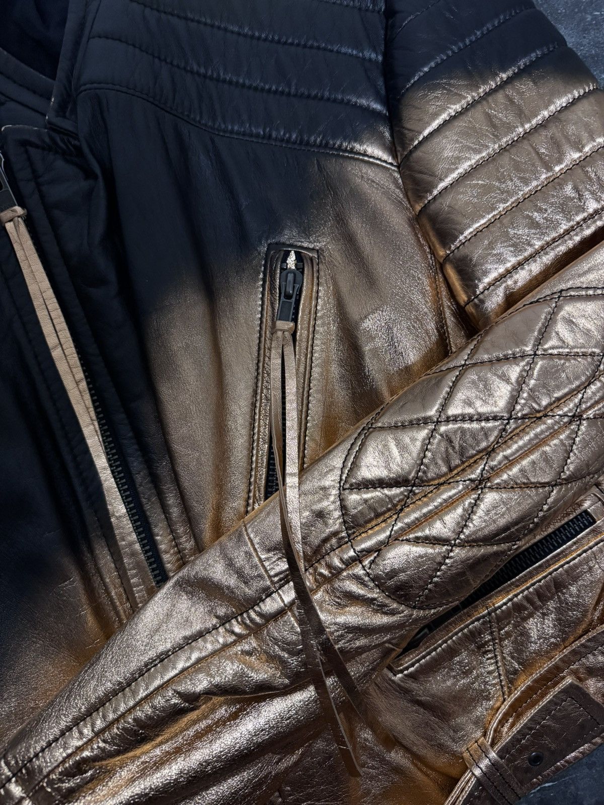 Haider Ackermann Haider Ackermann SS17 runway leather jacket Size US L / EU 52-54 / 3 - 3 Thumbnail