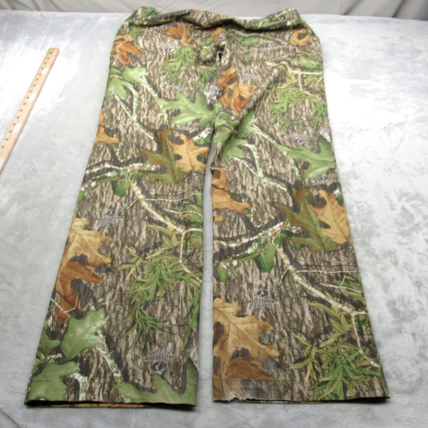 Under Armour Under Armour Pants Men 40x33 Mossy Oak Obsession Storm Camo Water Resistant Boot Size US 40 / EU 56 - 3 Thumbnail