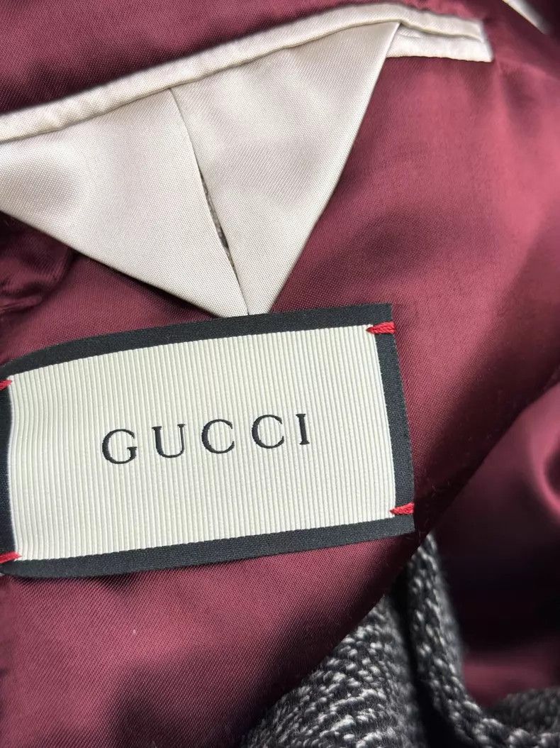 Gucci Gucci Heavy industry golden dragon embroidery double-breas Size US S / EU 44-46 / 1 - 4 Thumbnail