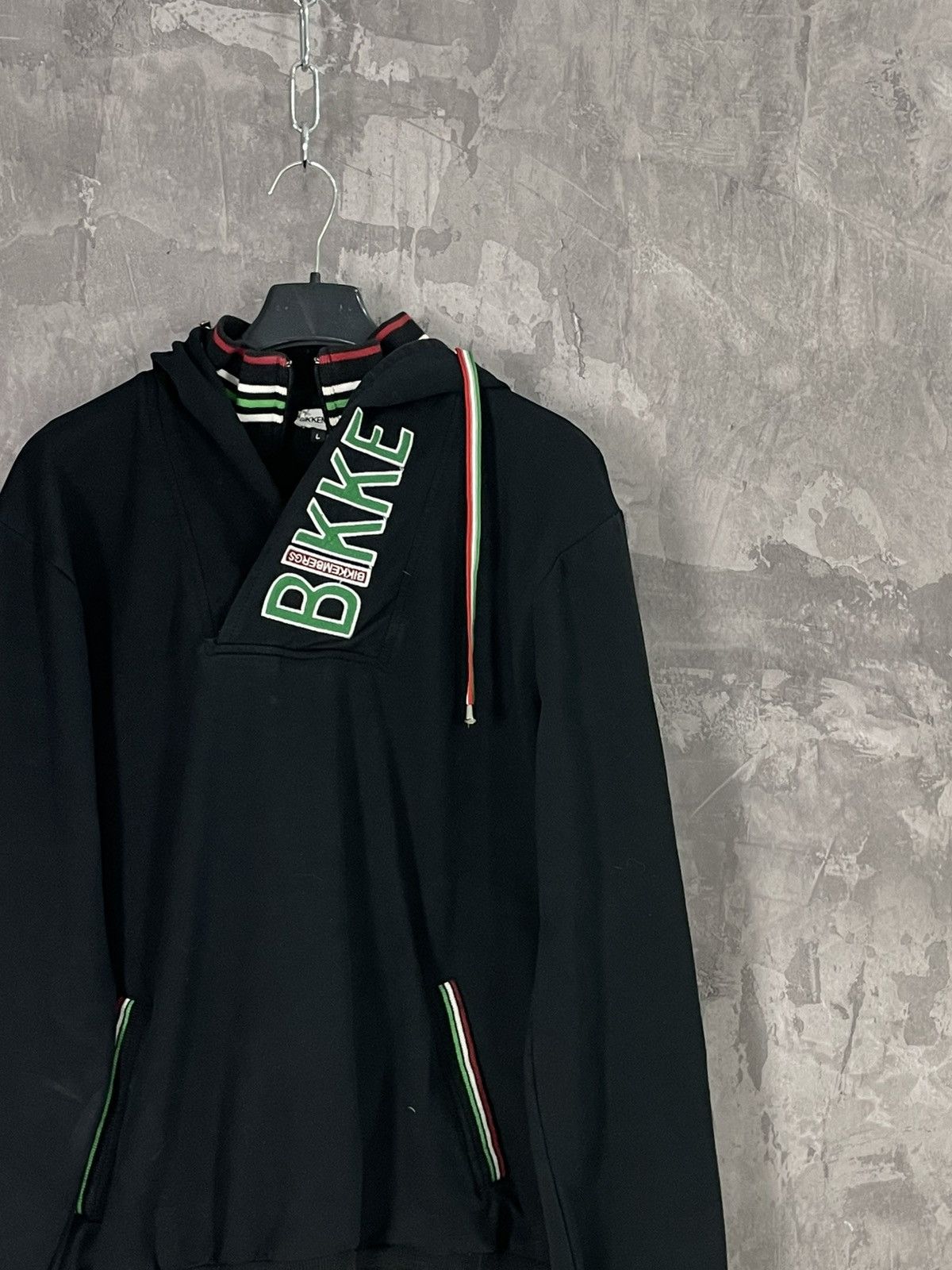 Dirk Bikkembergs × Vintage Vintage Dirk Bikkembergs “ Bikkembergs “ logo Hoodie Size US L / EU 52-54 / 3 - 4 Thumbnail