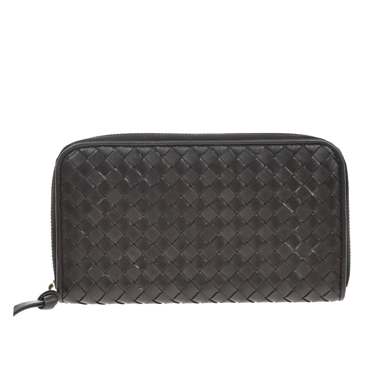 Bottega Veneta Bottega Veneta Intrecciato Long Zip Leather Size ONE SIZE - 1 Thumbnail