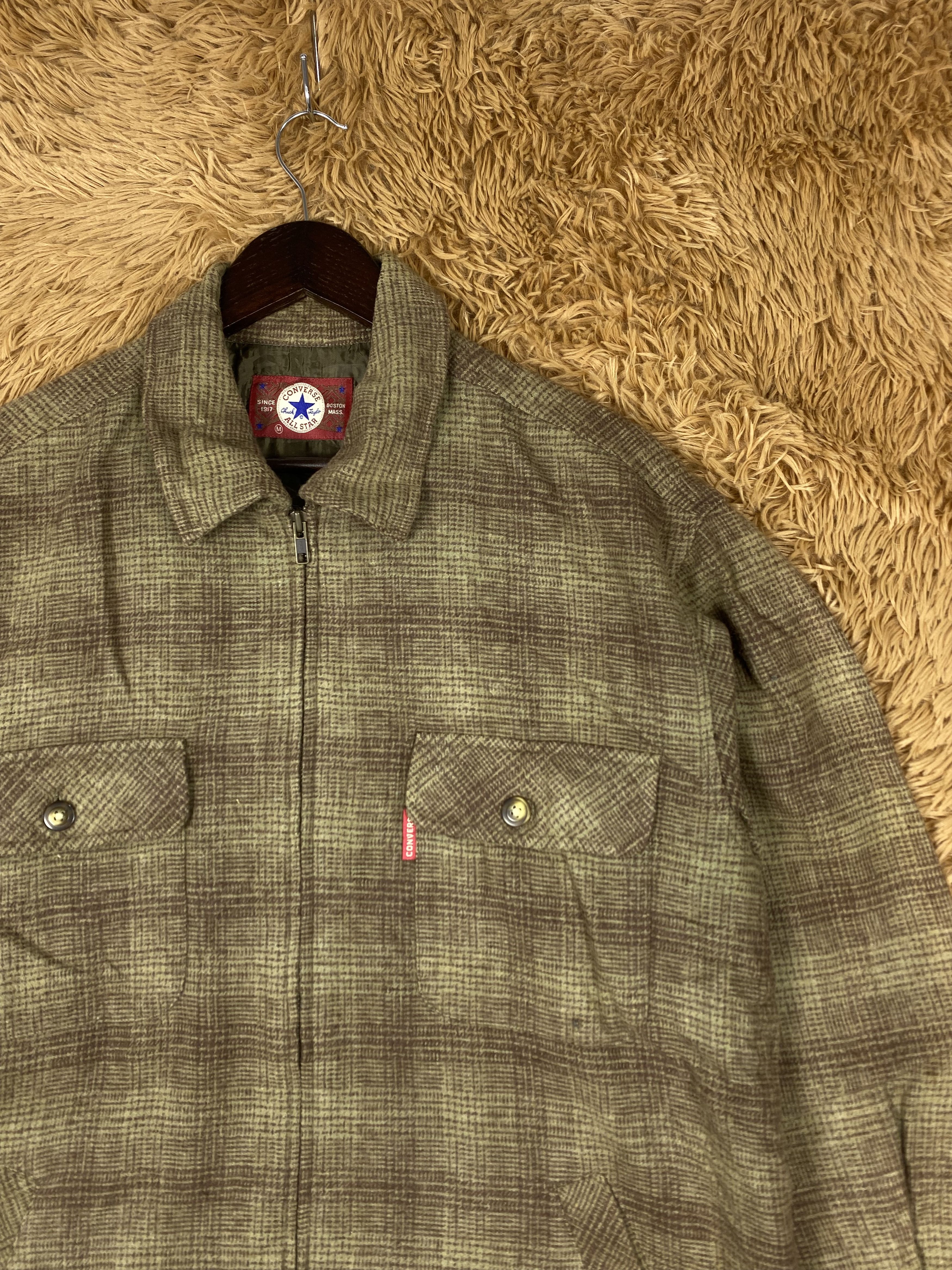 Converse Vintage Converse Checked Jacket DJ1024 Size US M / EU 48-50 / 2 - 3 Thumbnail