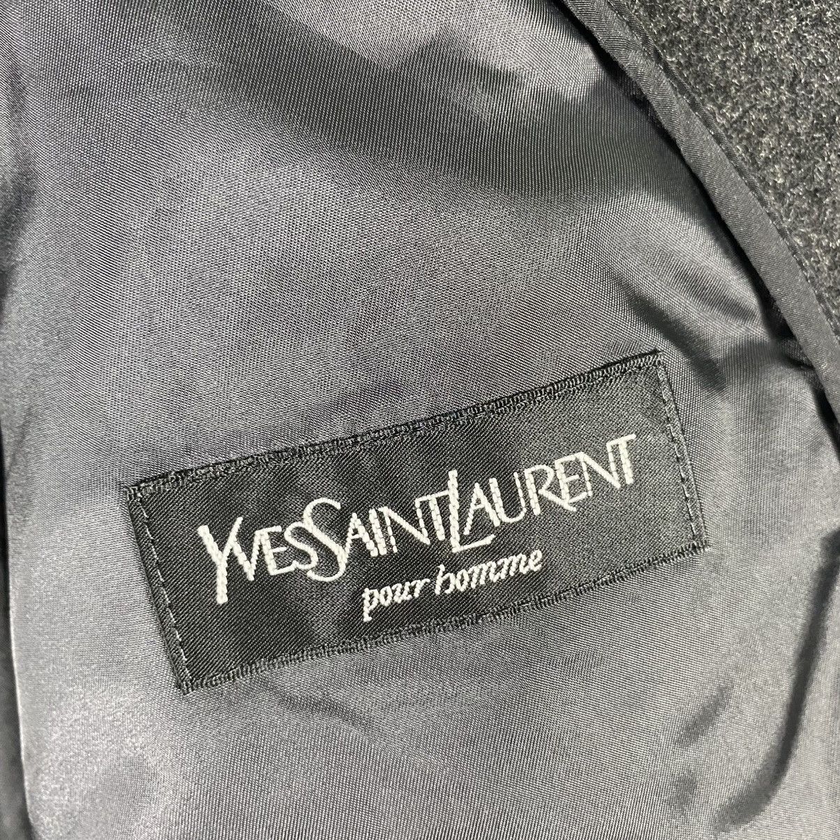 Yves Saint Laurent Yves Saint Laurent Wool Long Coat Button M/L Size Size US L / EU 52-54 / 3 - 6 Thumbnail