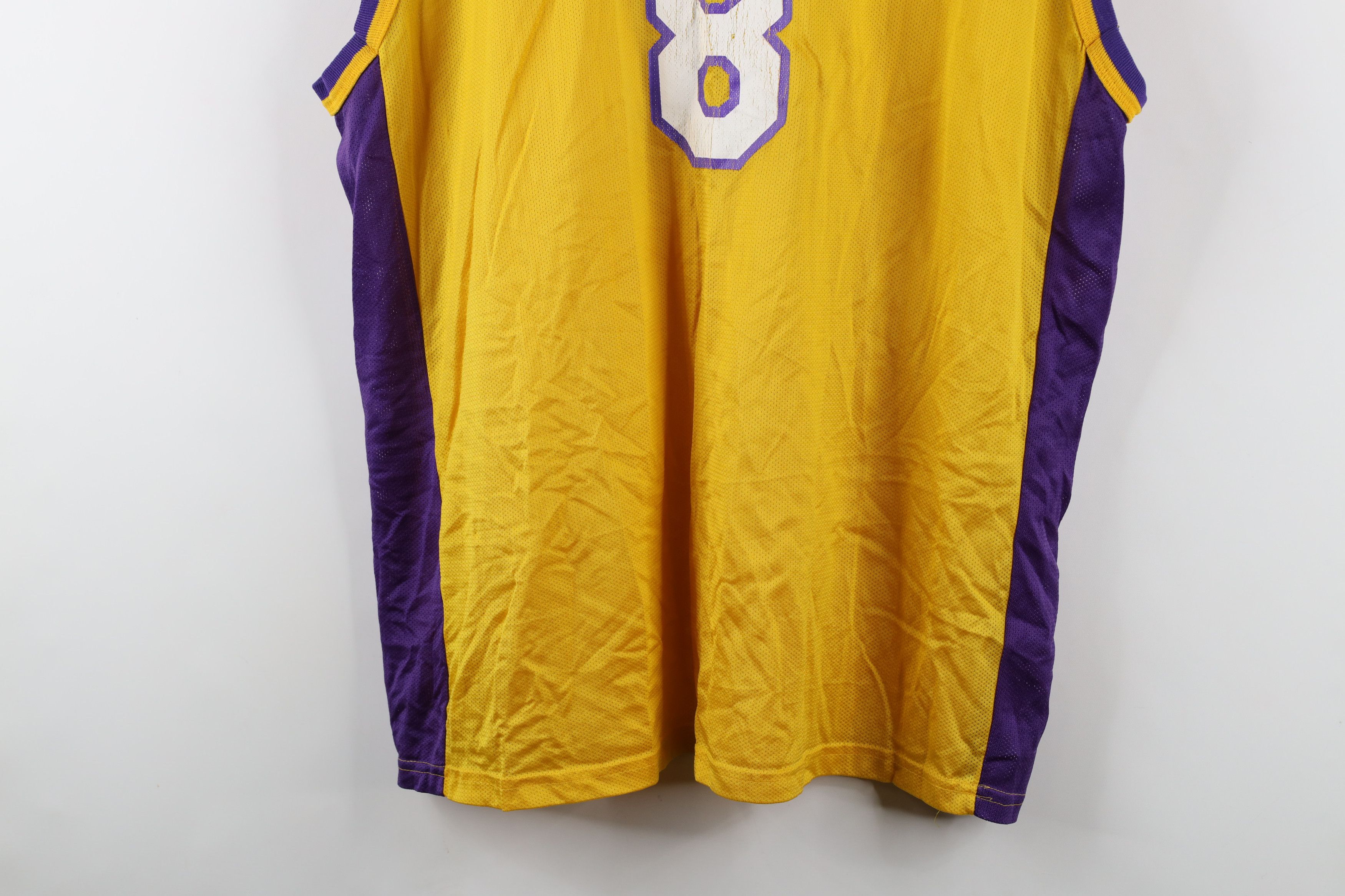 Champion × Vintage Vintage 90s Champion Los Angeles Lakers Basketball Jersey #8 Size US L / EU 52-54 / 3 - 16 Thumbnail