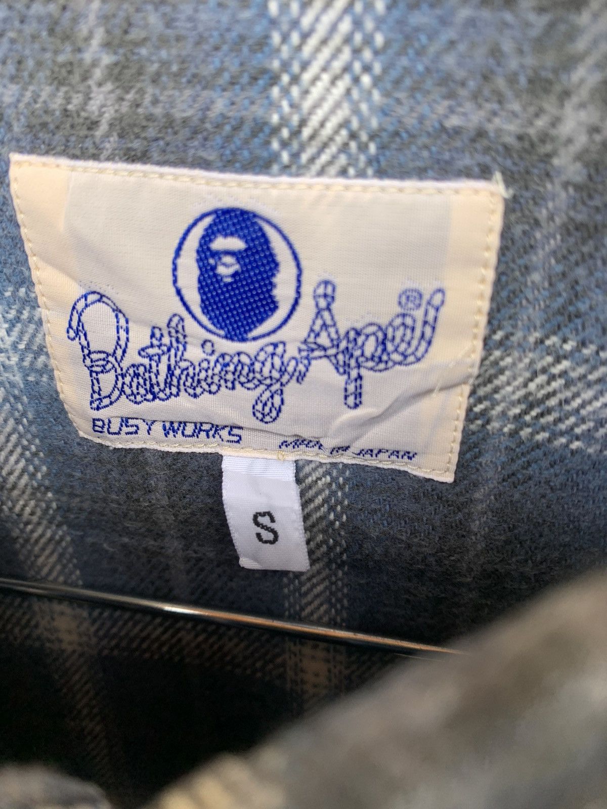 Bape × Vintage Vintage Bape Flanel Size US S / EU 44-46 / 1 - 5 Thumbnail