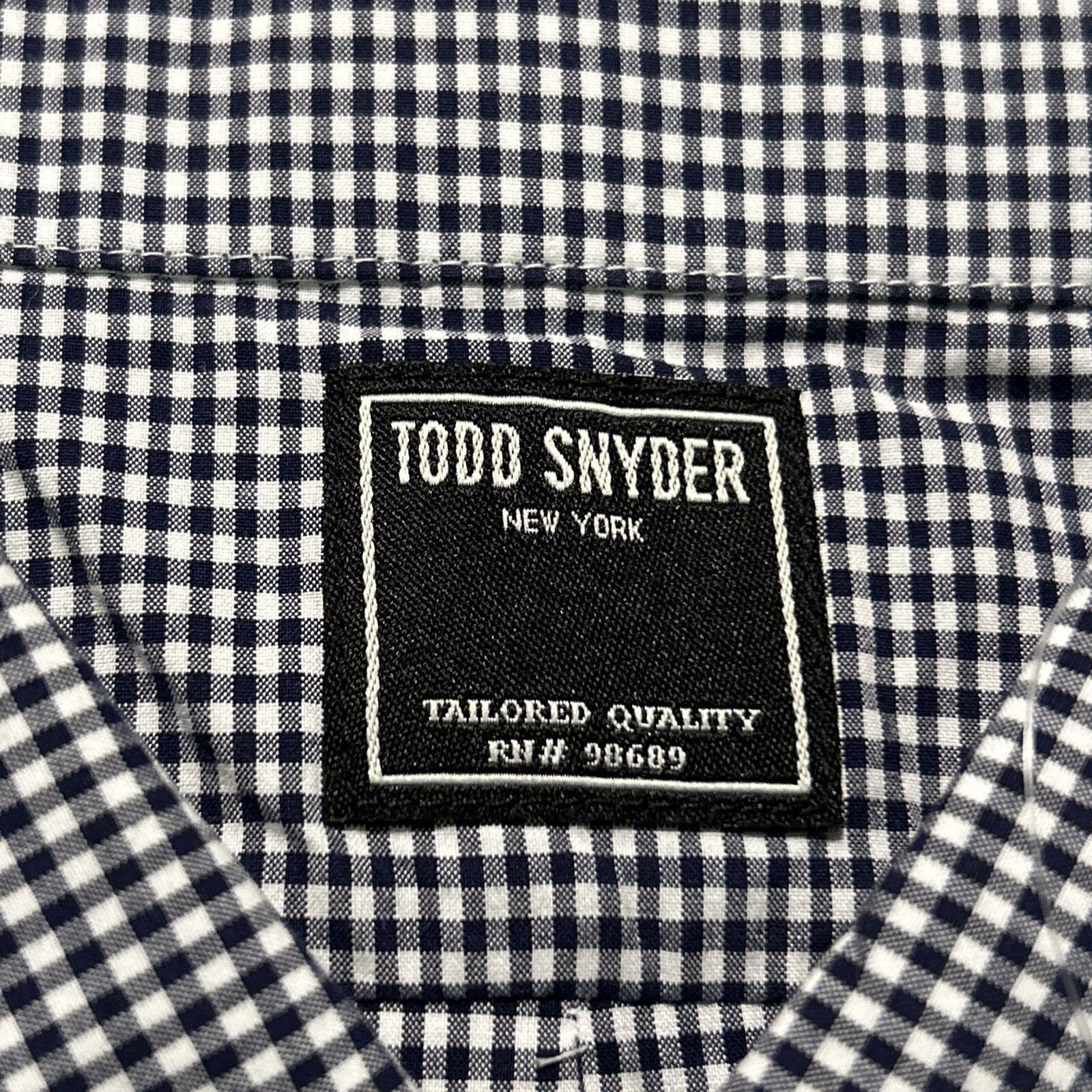 Todd Snyder Todd Snyder Button Up Shirt Mens XL Gingham Long sleeve Size US XL / EU 56 / 4 - 9 Thumbnail
