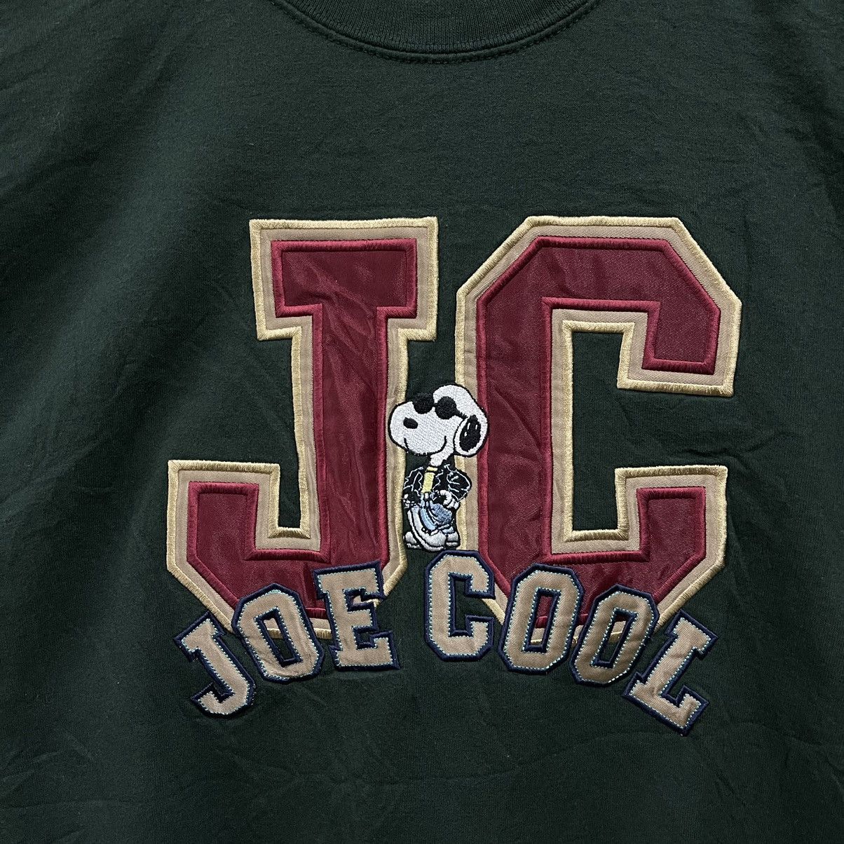 Cartoon Network Vintage 90s Joe Cool Snoopy Sweatshirt Pullover Embroidery Size US L / EU 52-54 / 3 - 2 Thumbnail