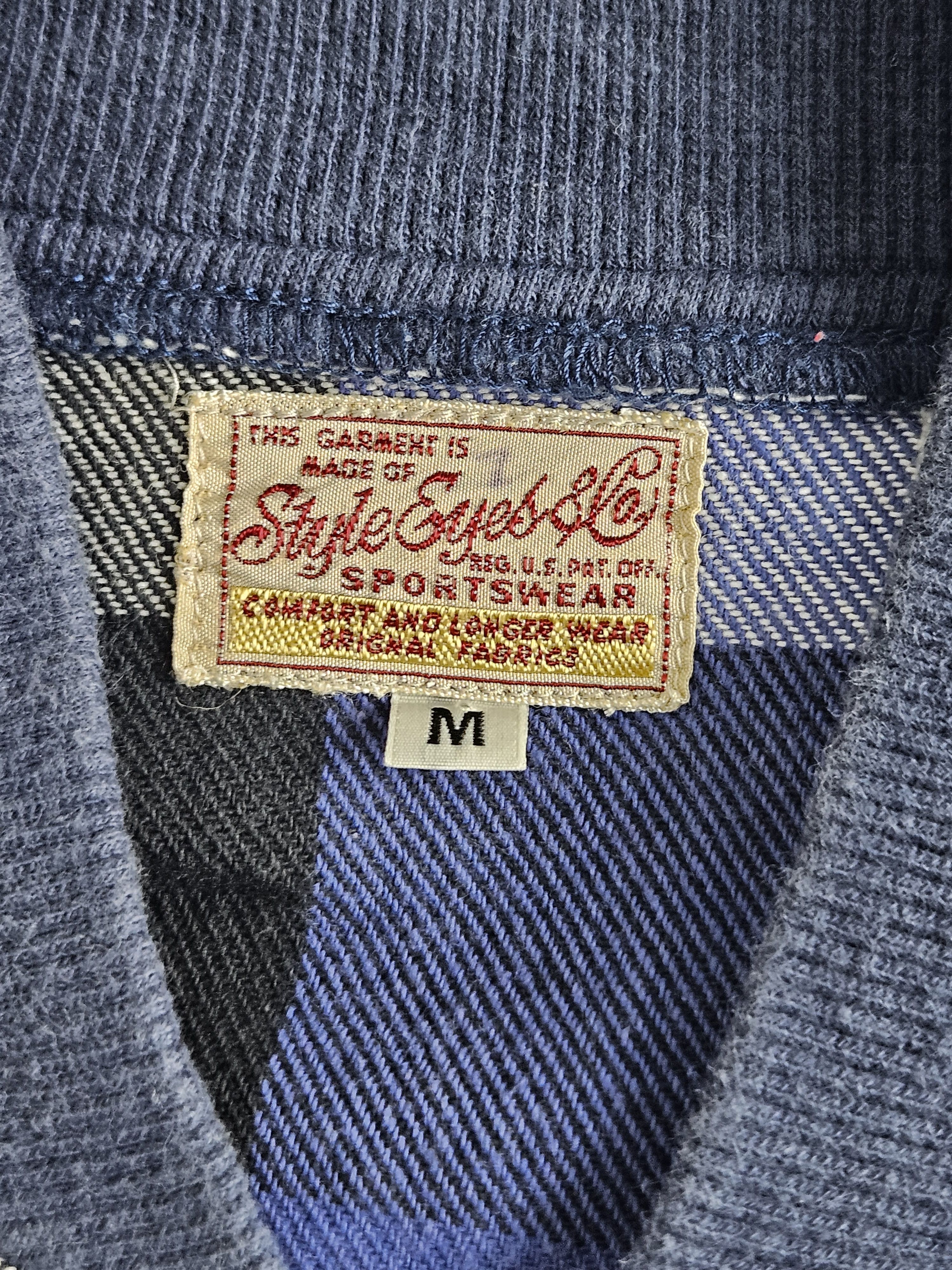 Sugar Cane × Toyo Enterprises Sugar Canes Style Eyes Sportswear Plaid Jacket Size US M / EU 48-50 / 2 - 4 Thumbnail