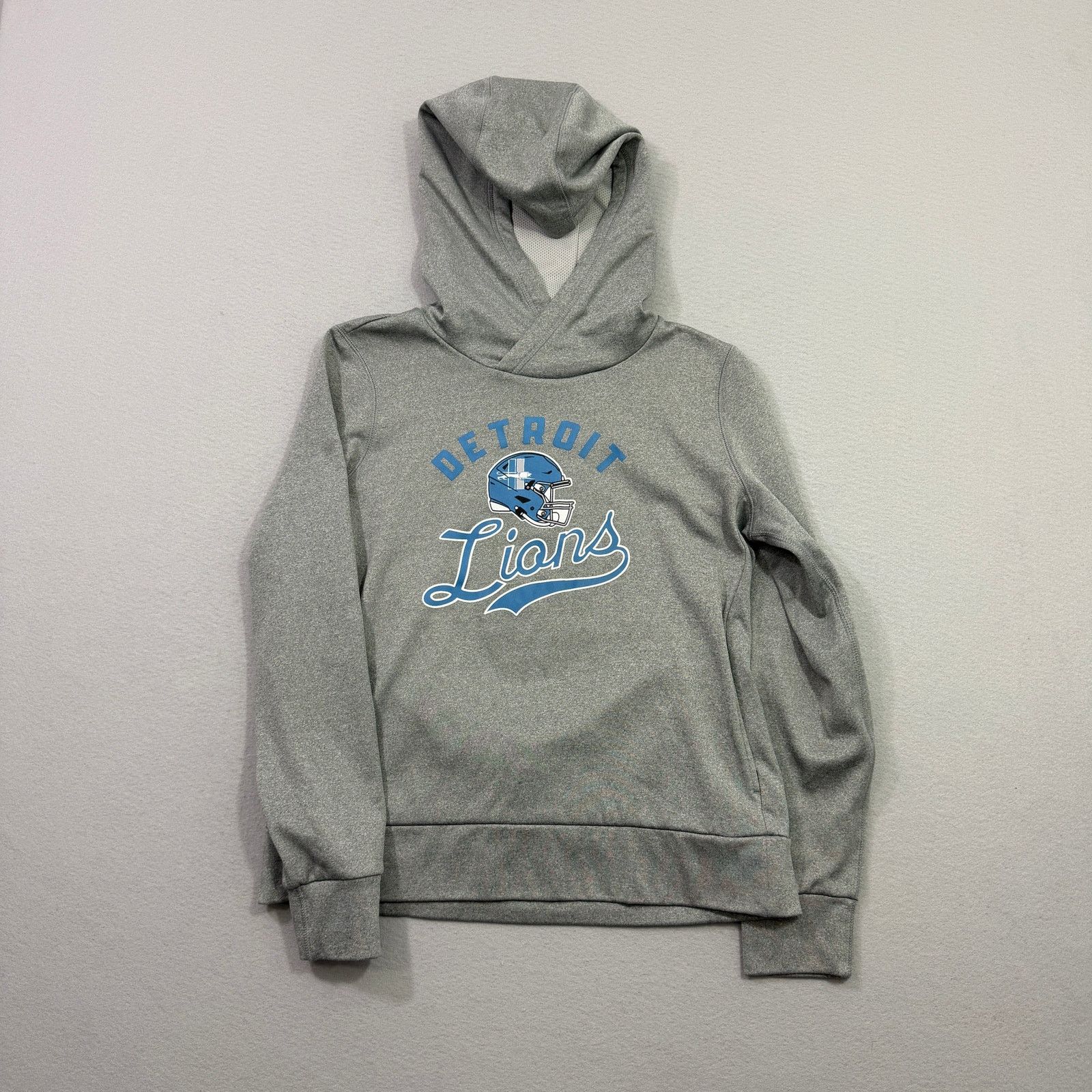 Nike Nike Detroit Lions Stretch Run Fleece Pullover Hoodie Medium Size M / US 6-8 / IT 42-44 - 1 Thumbnail