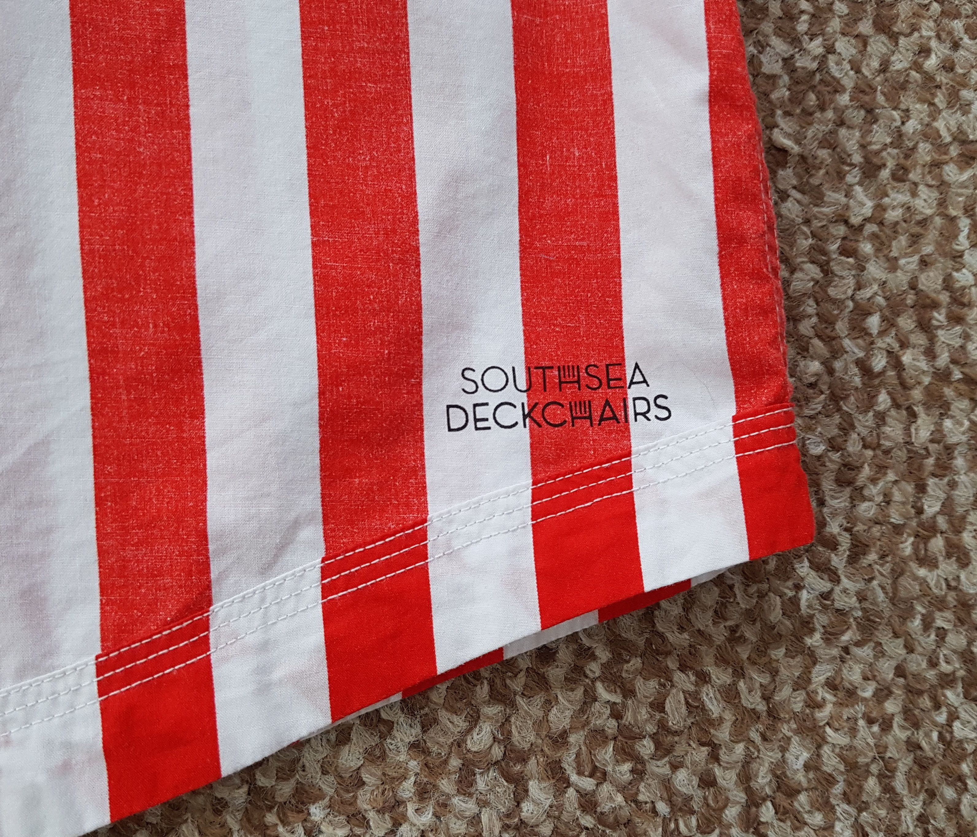 Fred Perry Fred Perry x Southsea Deckchairs Collab Stripe Shirt sz M Size US M / EU 48-50 / 2 - 2 Thumbnail
