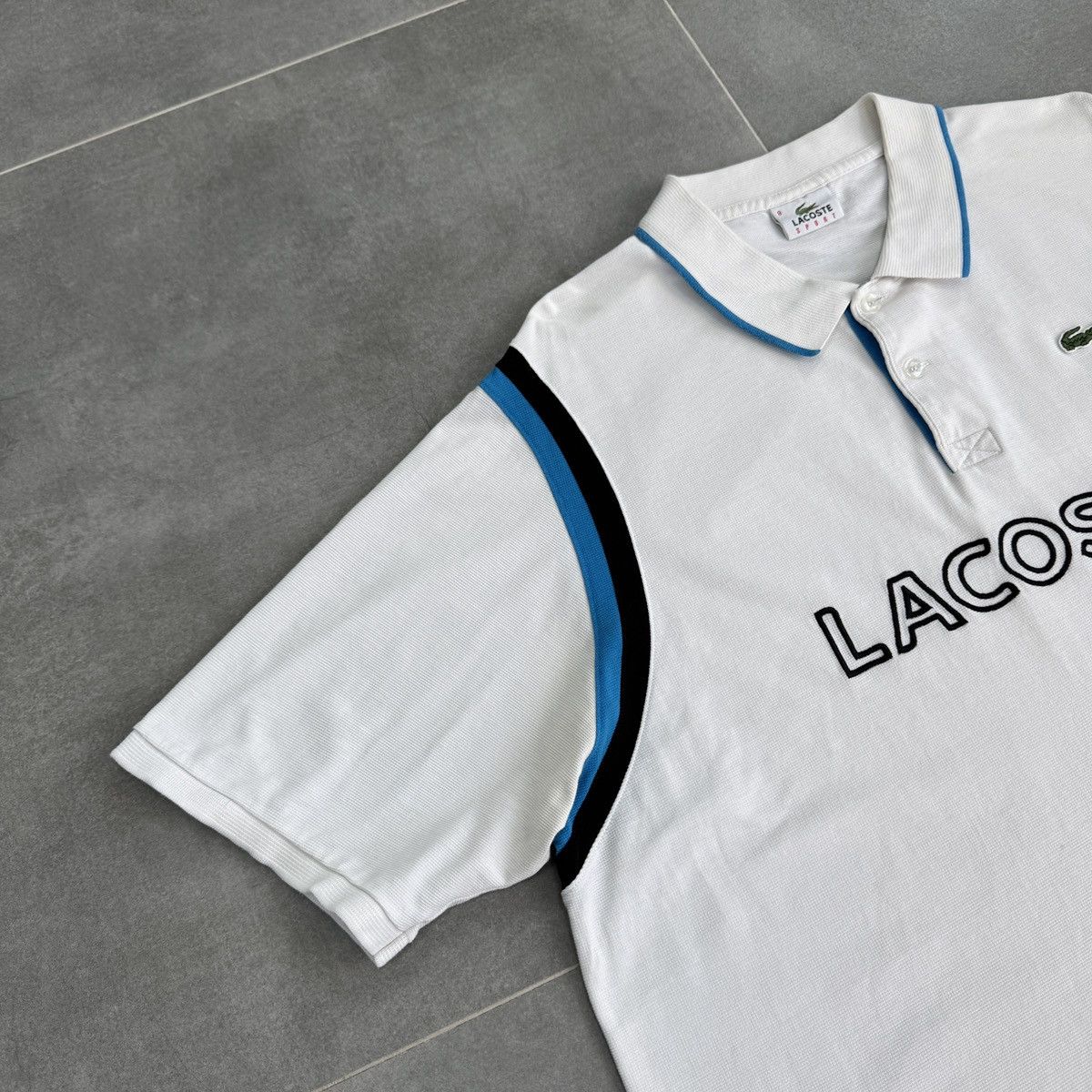 Lacoste × Vintage Vintage Lacoste Sport Embroidere Logo Polo Shirt Size 8 (XL) Size US XL / EU 56 / 4 - 2 Thumbnail