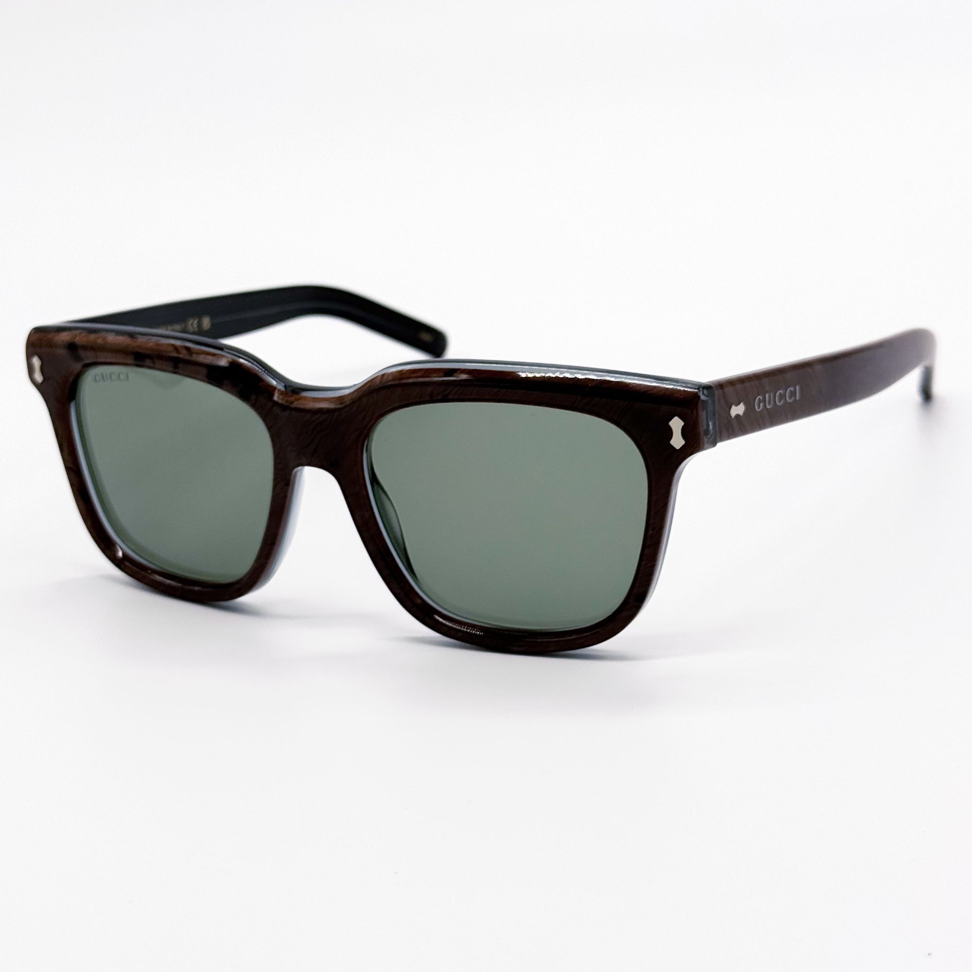 Gucci NEW GG1523S 003 GUCCI HAVANA GREEN UNISEX SUNGLASSES GUCCI Size ONE SIZE - 3 Thumbnail
