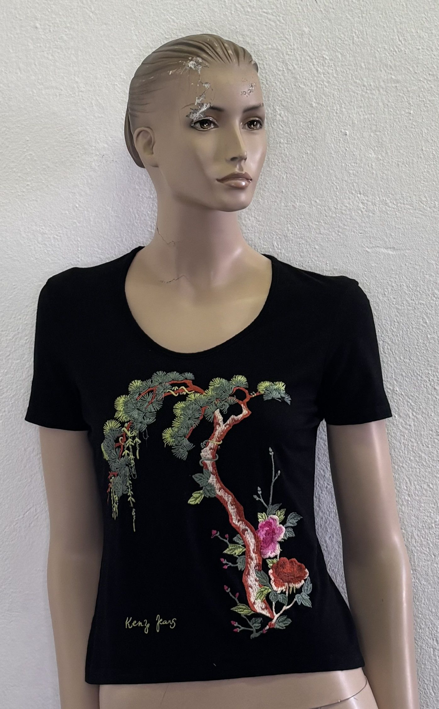 Kenzo × Vintage Kenzo Jeans vintage blouse Size XS Size XS / US 0-2 / IT 36-38 - 1 Thumbnail