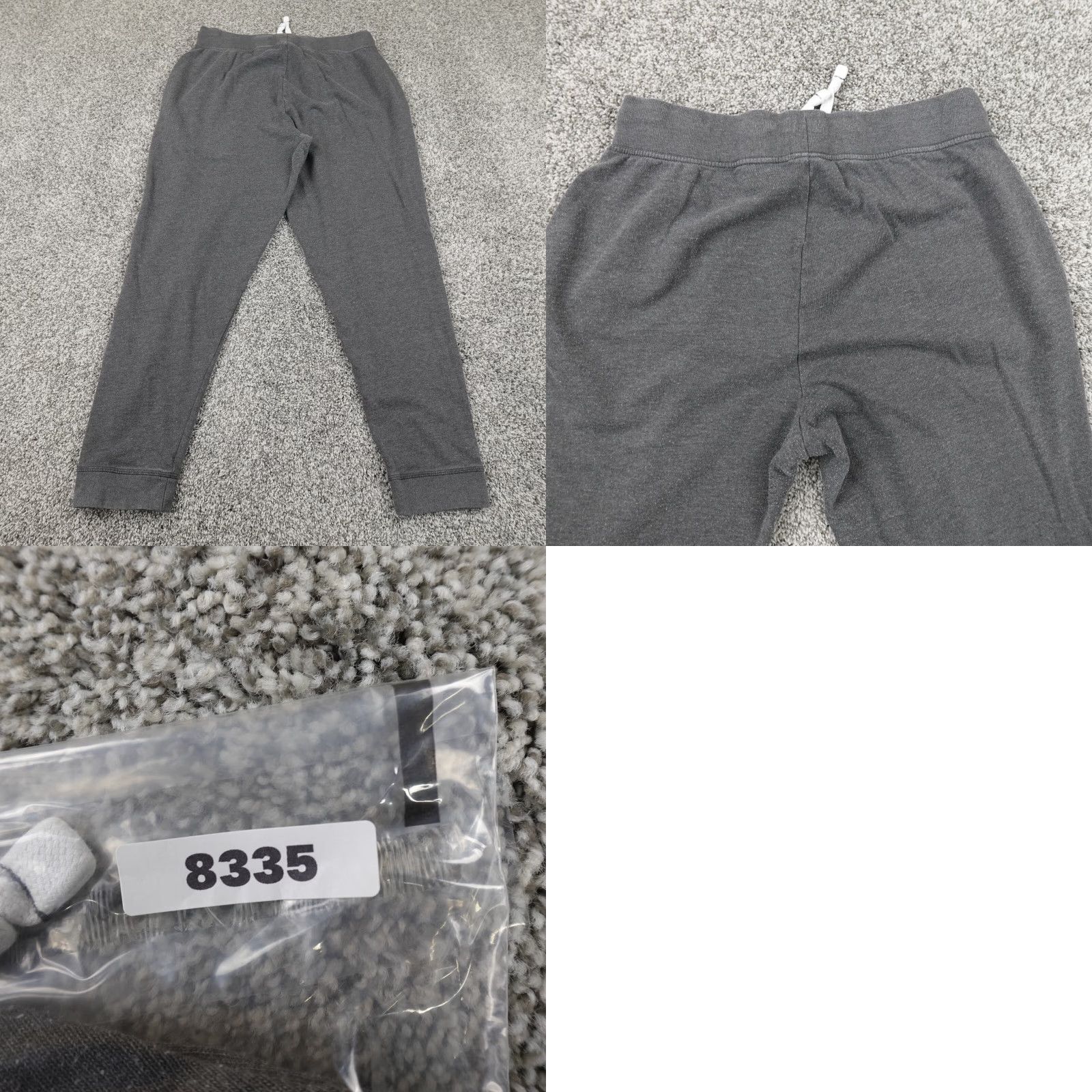 Calvin Klein Calvin Klein Pants Womens L Gray Drawstring Jogger Sweatpants Sweat Lounge Gym Size 36" / US 14 / IT 50 - 9 Thumbnail