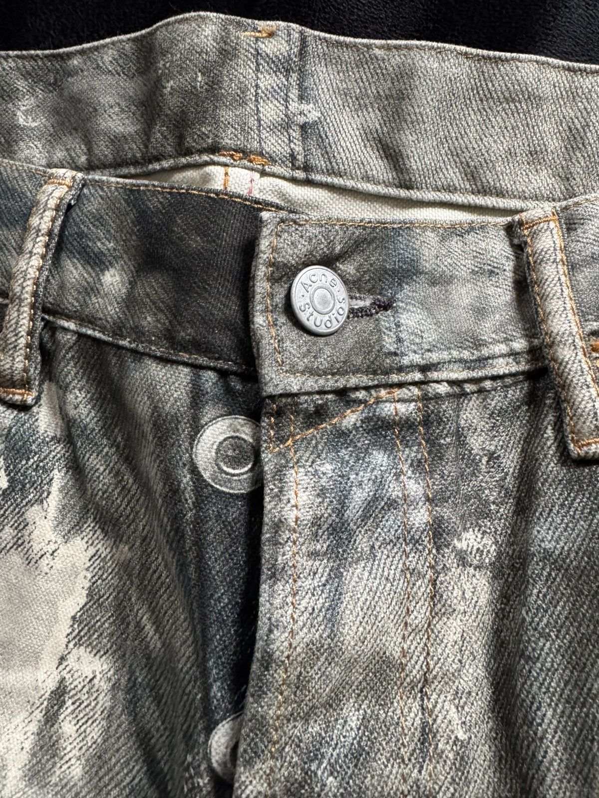 Acne Studios Acne Studios Cool Grey Trompe L’oeil Trousers Size US 34 / EU 50 - 2 Thumbnail