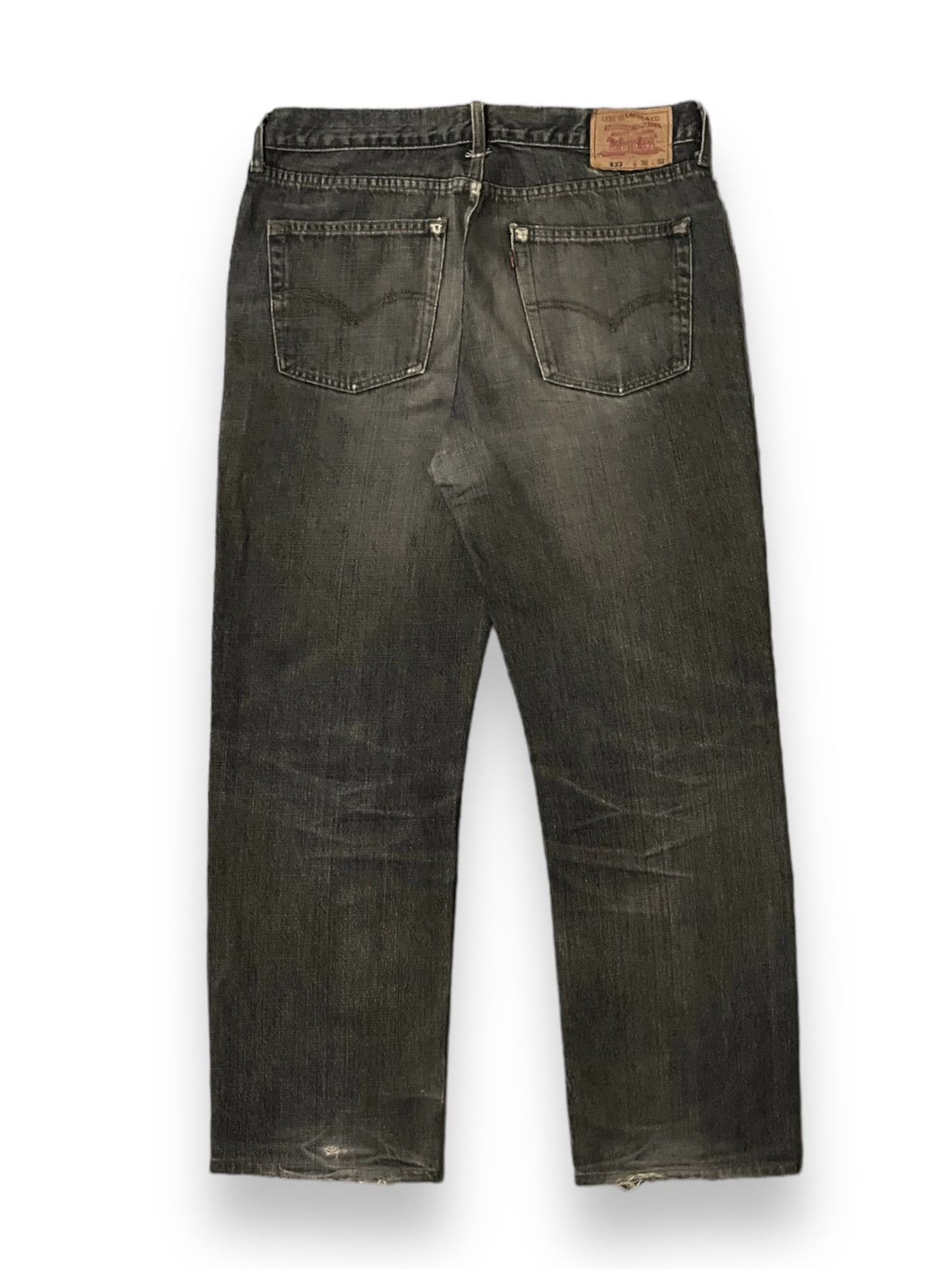 image of Le Grande Bleu L G B x Levis Vintage Clothing Vintage Levis Jean 533 Hk08 Washed Black Straight Cut