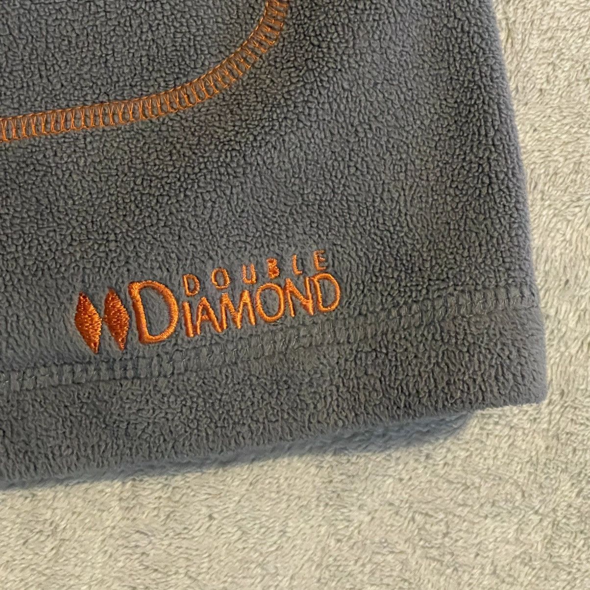 Other Double Diamond Mens XL Fleece Jacket Gray Trim Full Zip Size US XL / EU 56 / 4 - 6 Thumbnail