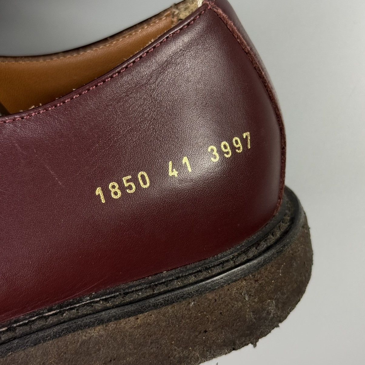Common Projects Common Projects - Cadet Leather Derby Shoes Size US 8 / EU 41 - 8 Thumbnail