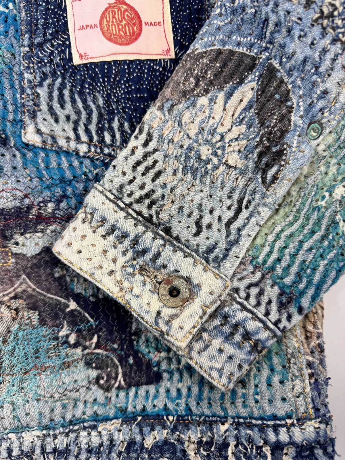 Proleta Re Art #781 BANDANA PRINT DENIM JACKET RRP $7,650 Size US M / EU 48-50 / 2 - 10 Thumbnail
