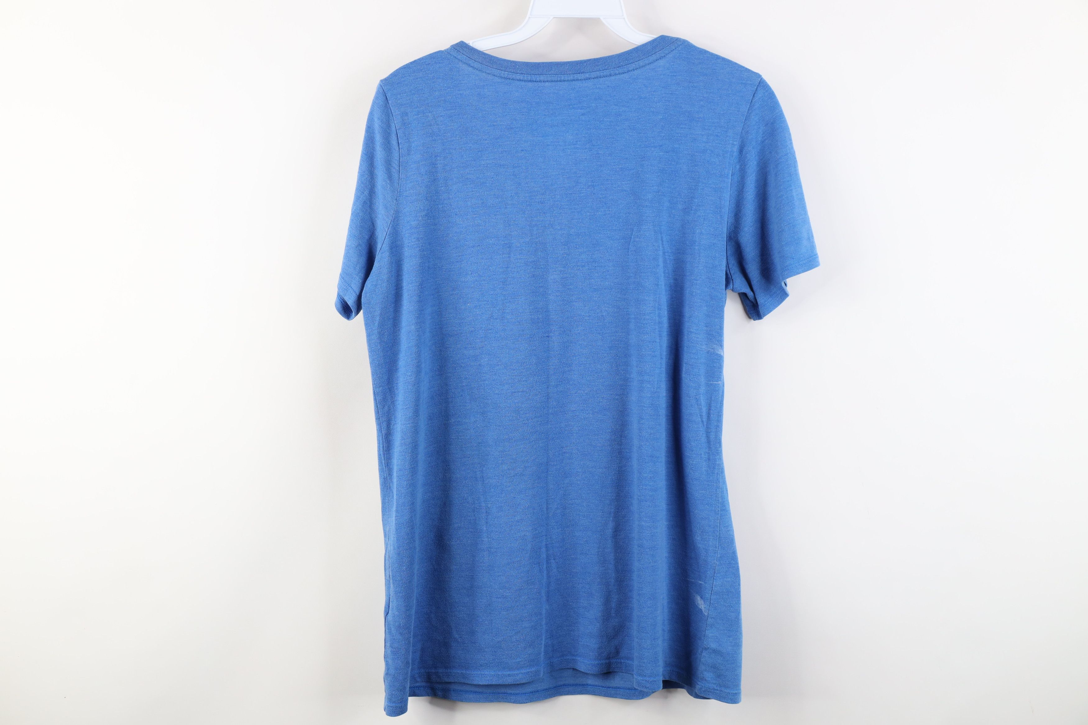 Nike Nike Athletic Cut Detroit Lions Football V-Neck T-Shirt Blue Size L / US 10 / IT 46 - 14 Thumbnail