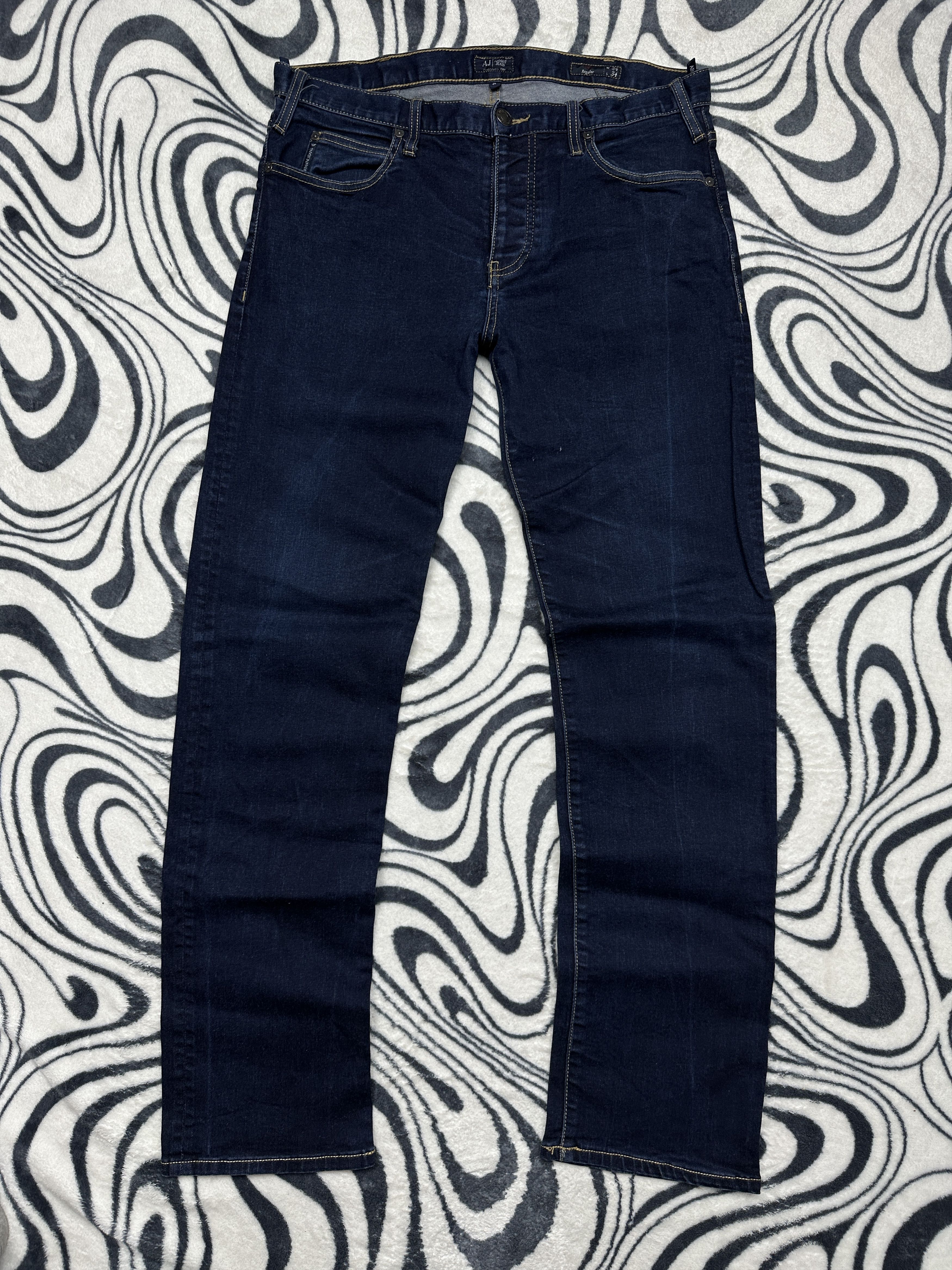Armani Armani Jeans Mens Denim Pants Jeans Size US 34 / EU 50 - 4 Thumbnail